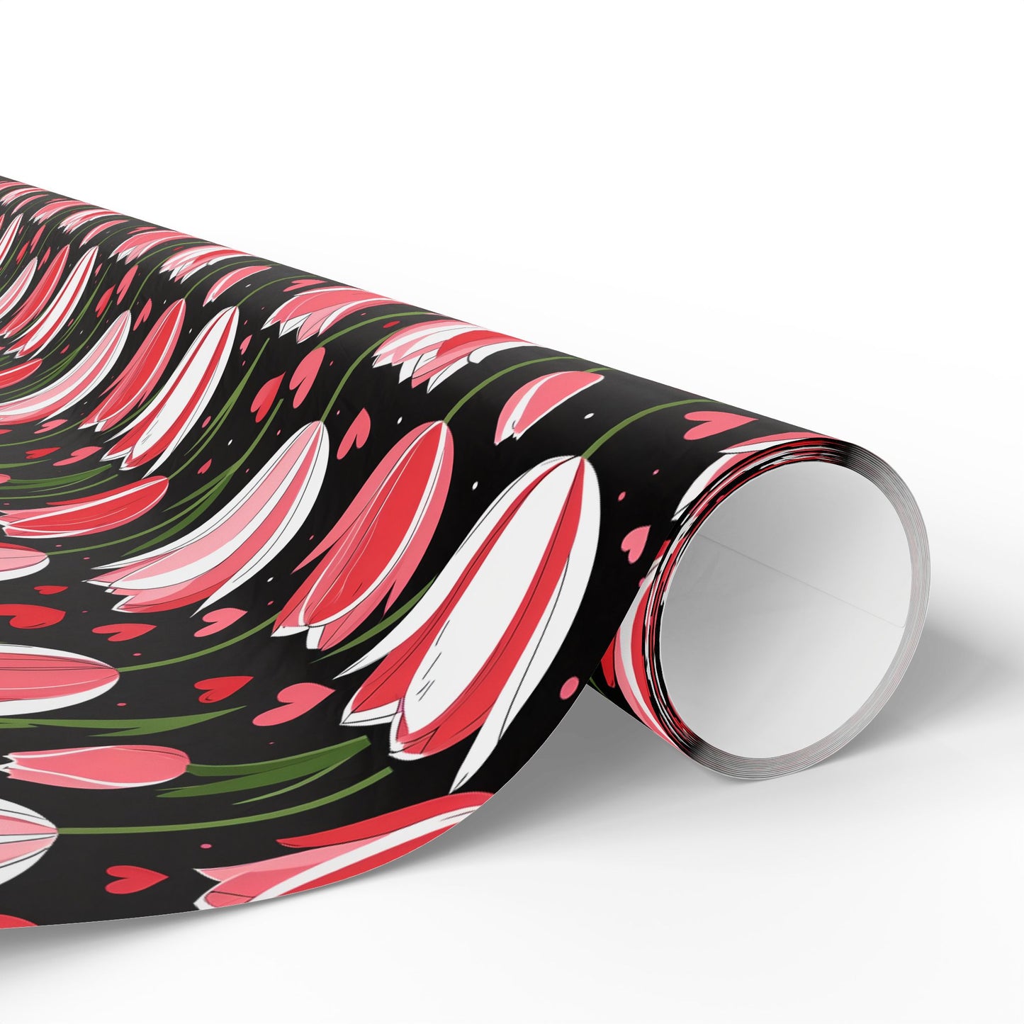 Elegant Pink Tulip Wrapping Paper