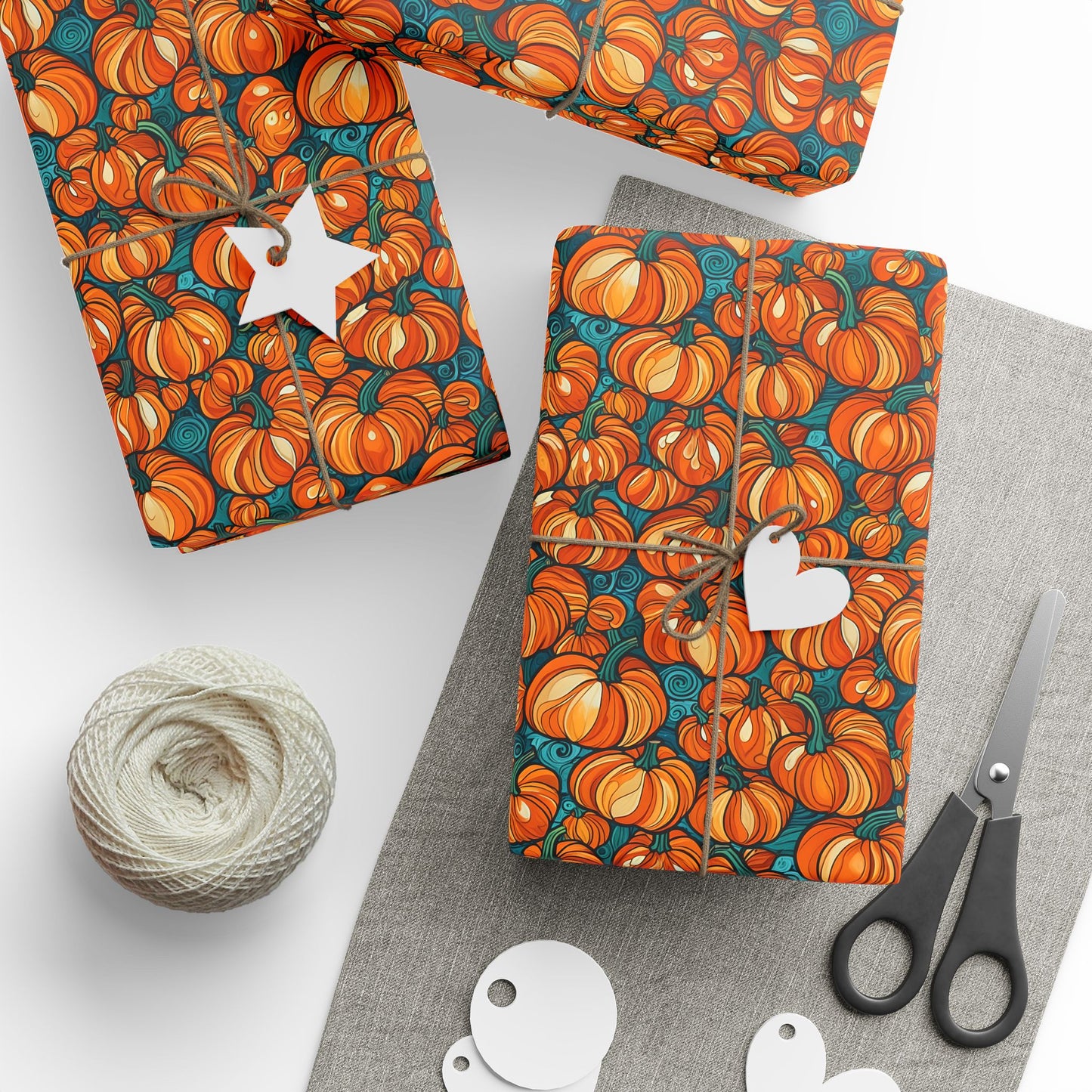 Pumpkin Wrapping Paper