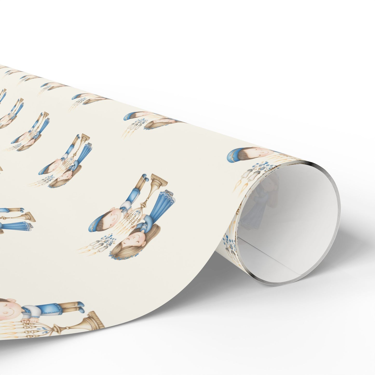 Menorah Lighting Wrapping Papers