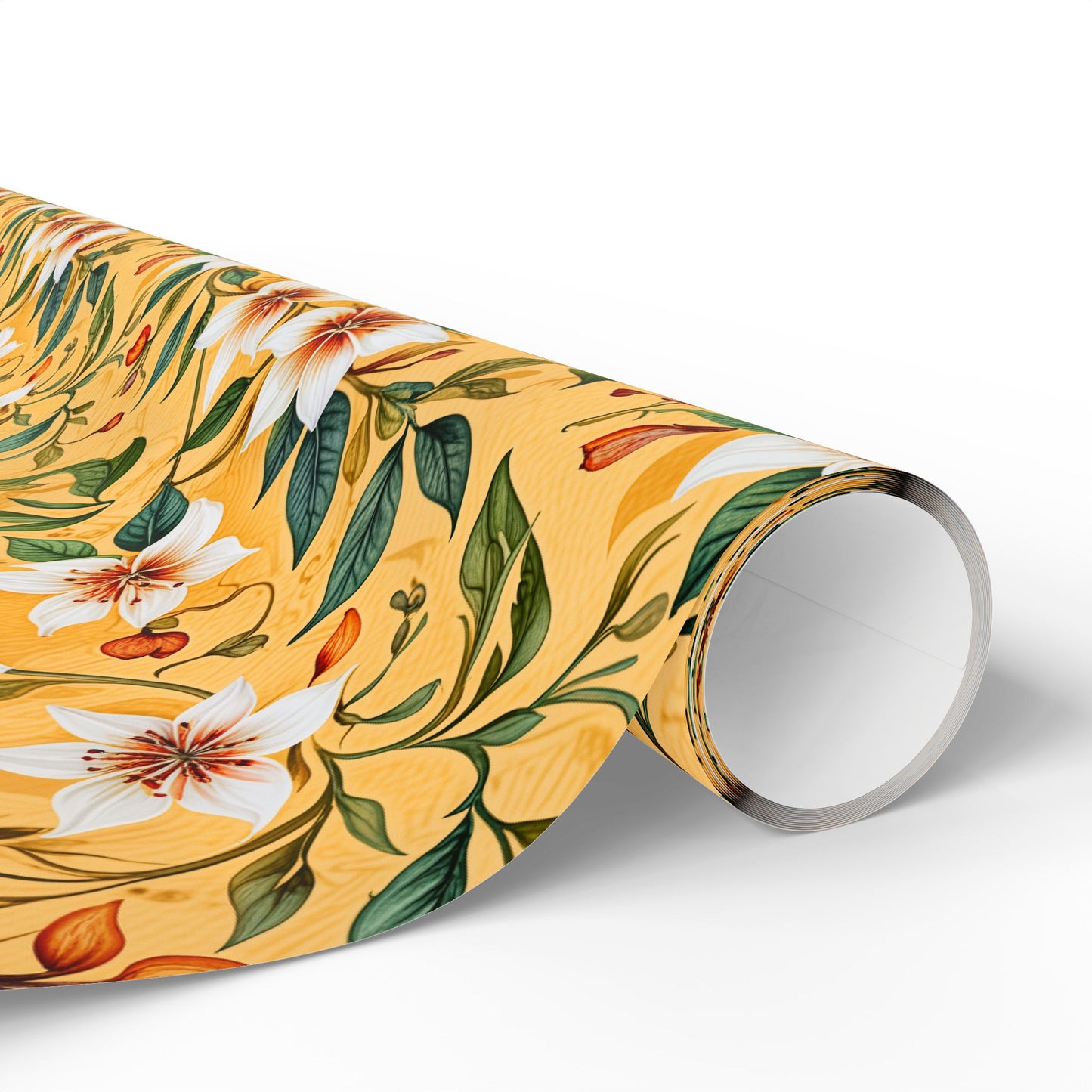 Golden Bloom – Floral Wrap