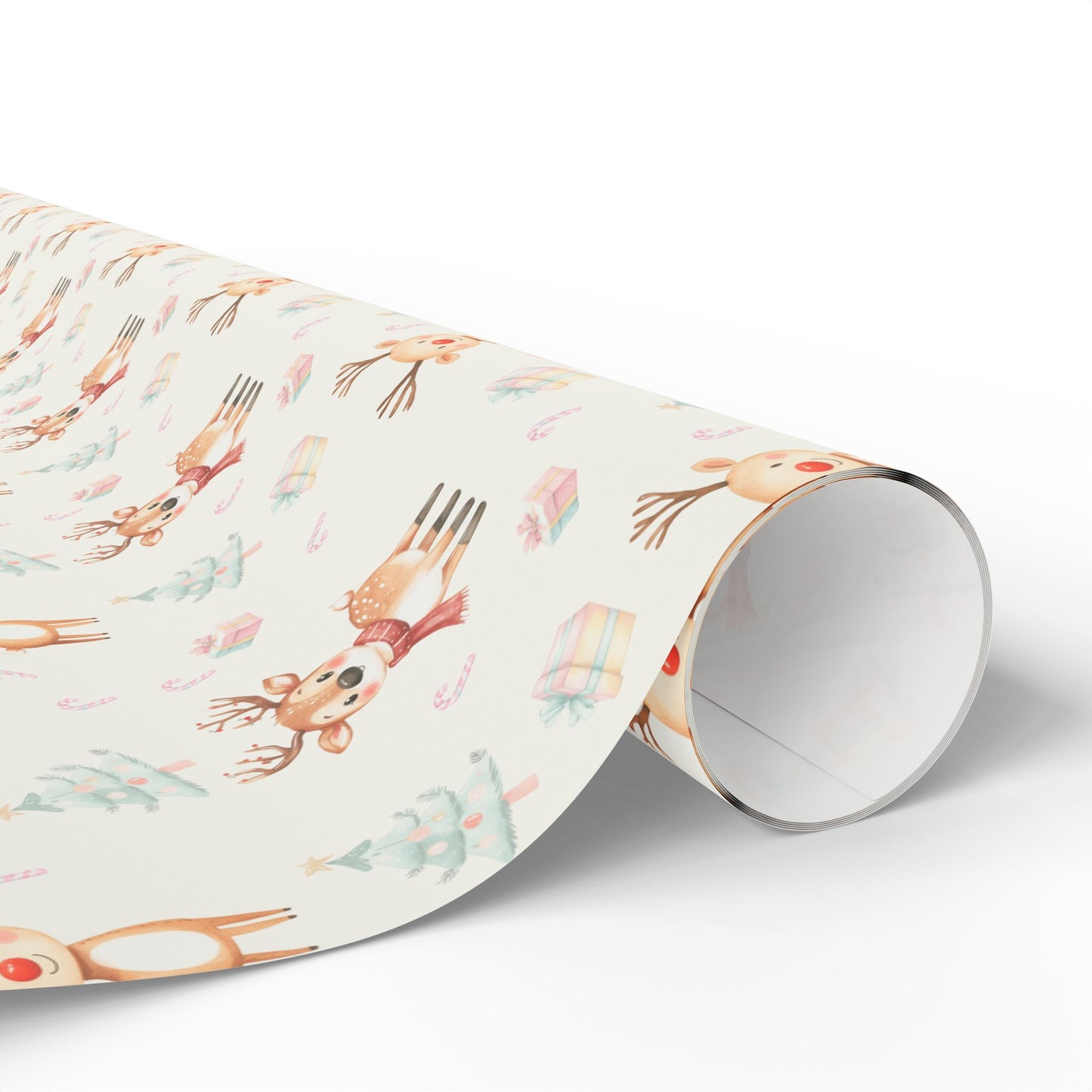 Cute Reindeer Gift Wrap