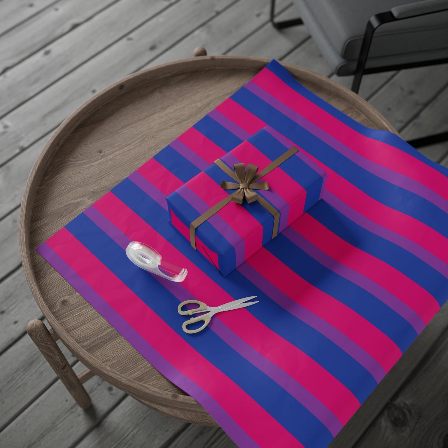 Bisexual Flag LGBTQ Gift Wrap