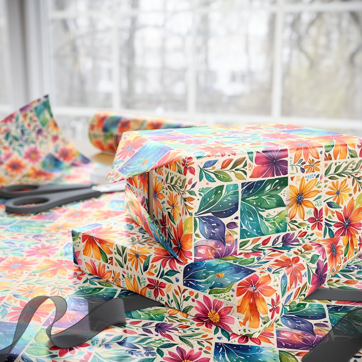 Floral Wrapping Papers