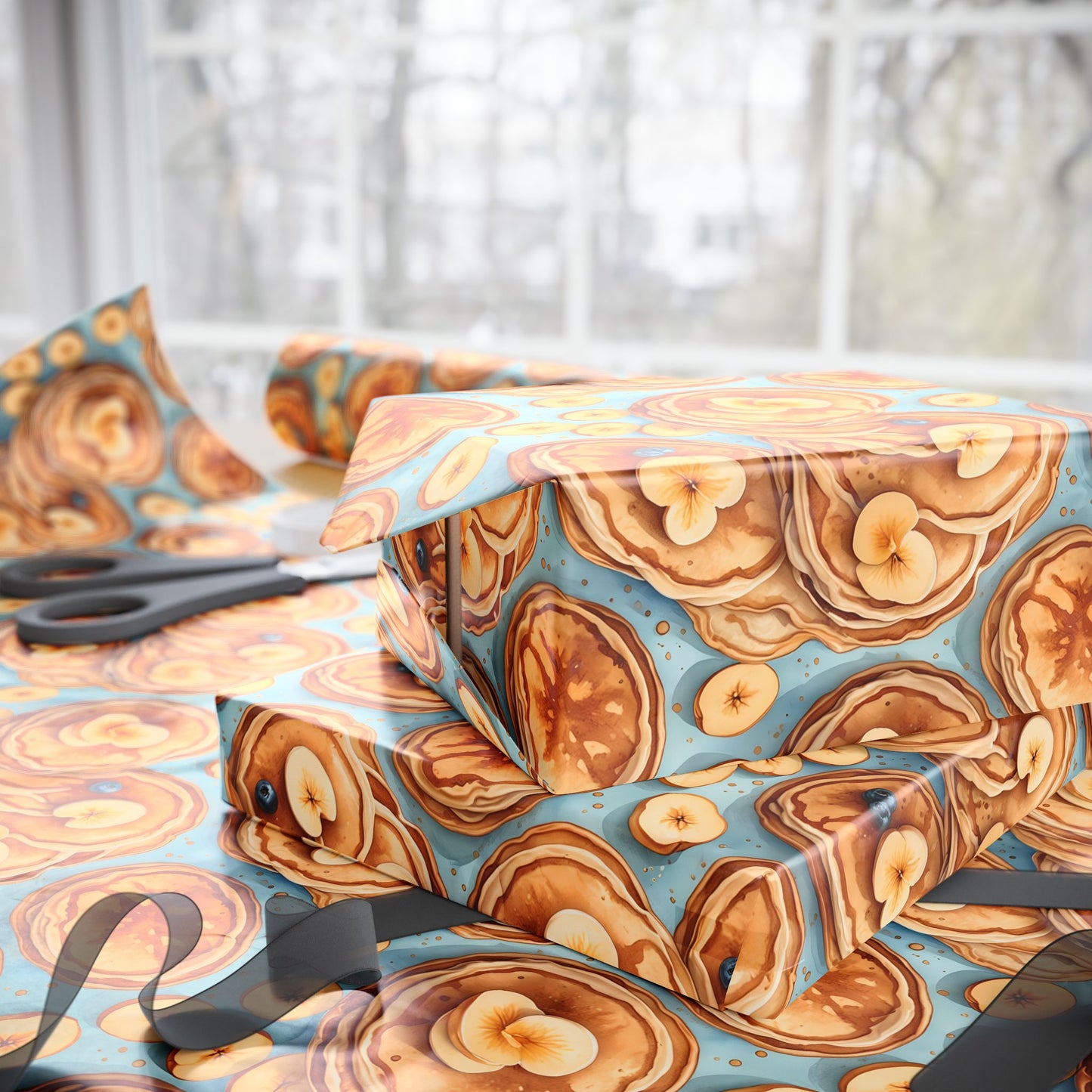 Wrapping Paper - Pancake Design