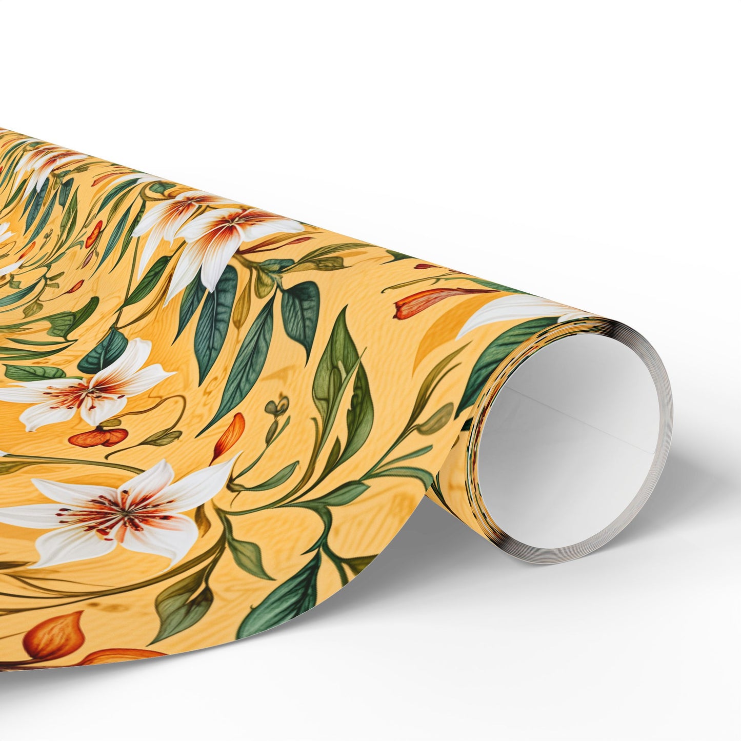 Golden Bloom – Floral Wrap