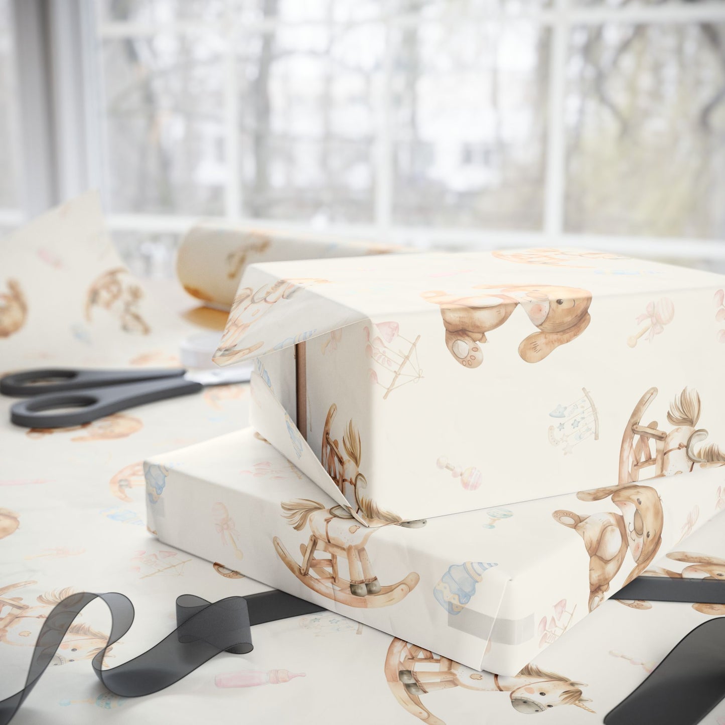 Snuggle & Sway – Baby Toy Gift Wrap for New Arrivals