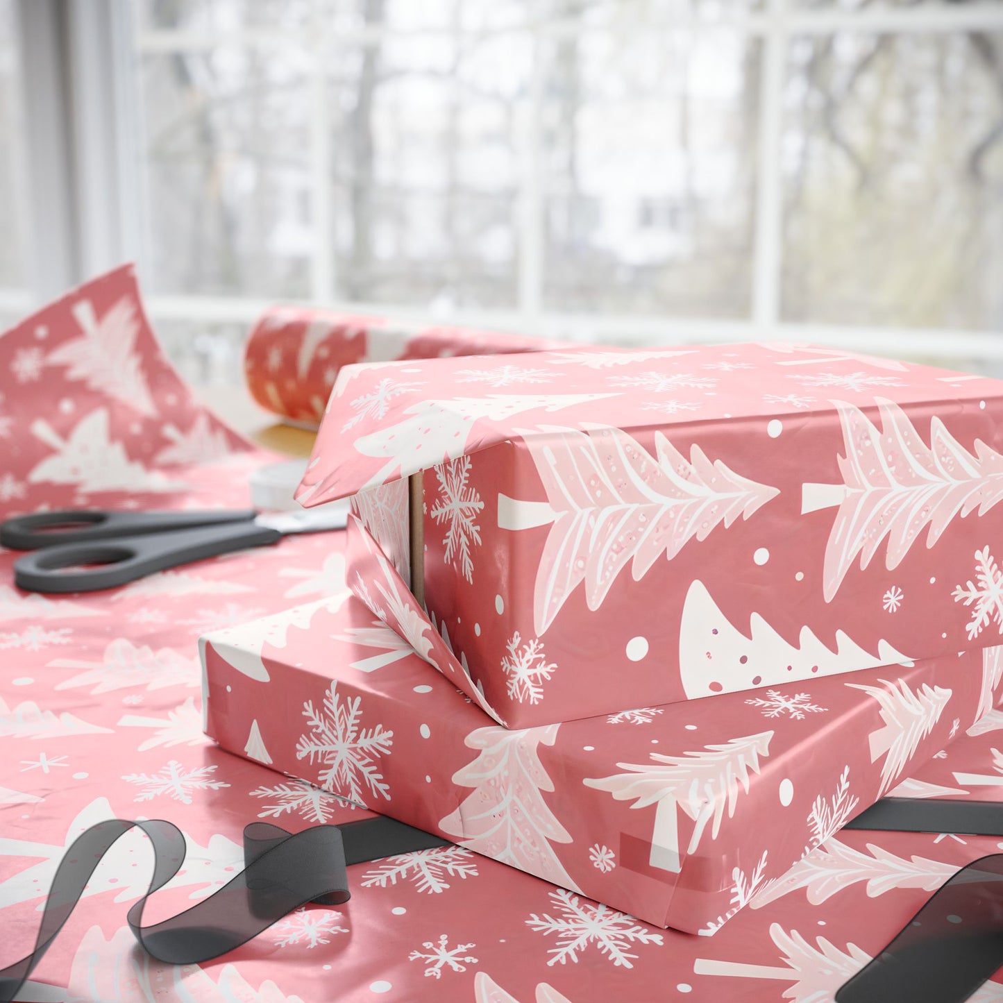 Blush Blizzard – Chic Pink Tree