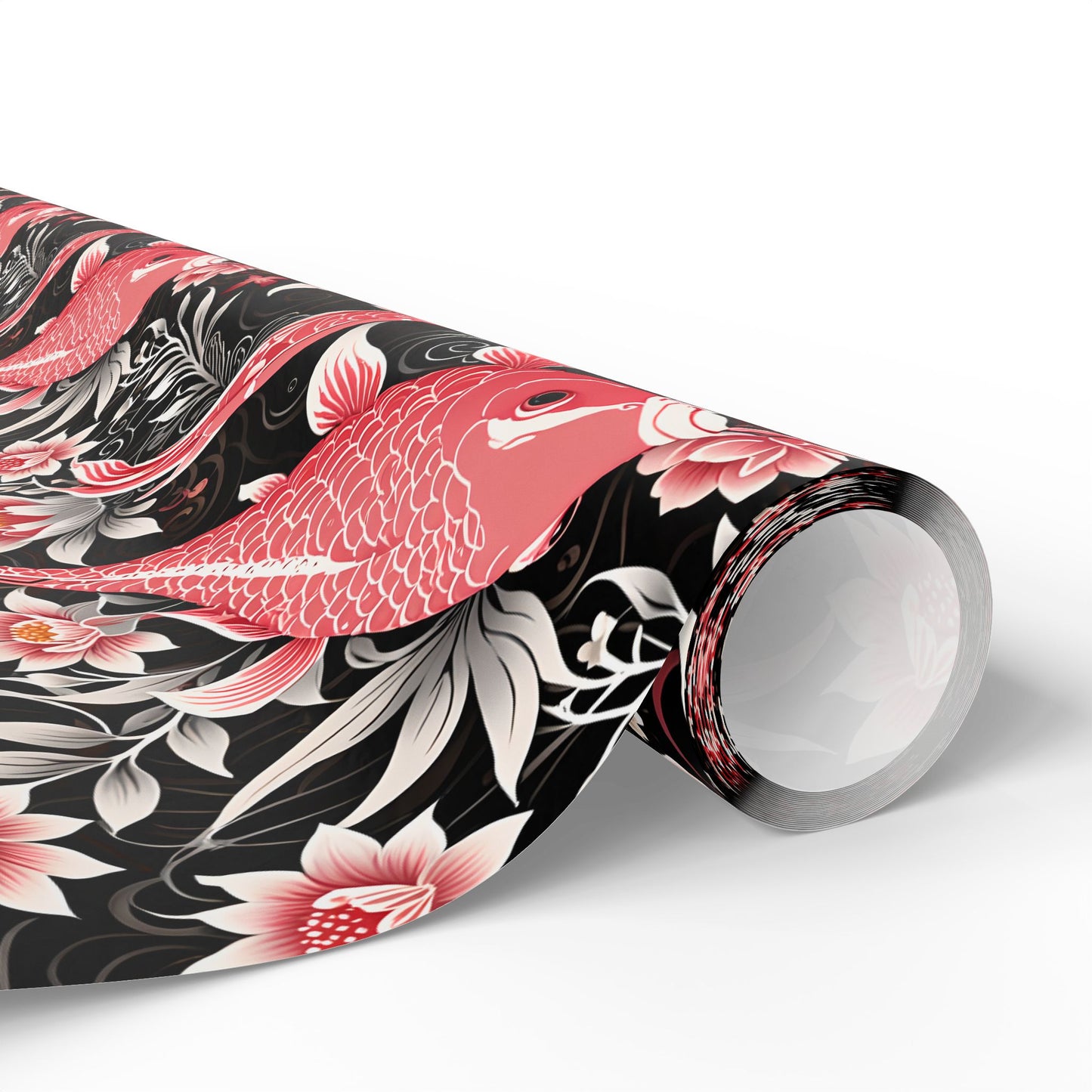 Koi Elegance – Graceful Gift Wrap
