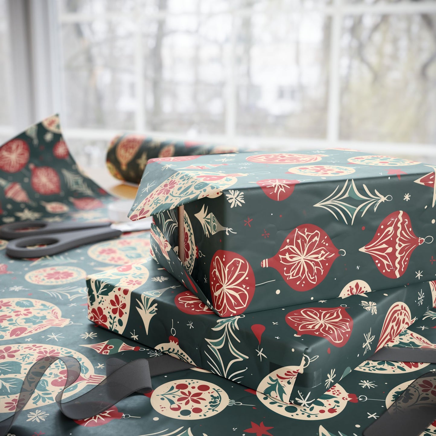 Festive Christmas Wrapping Paper