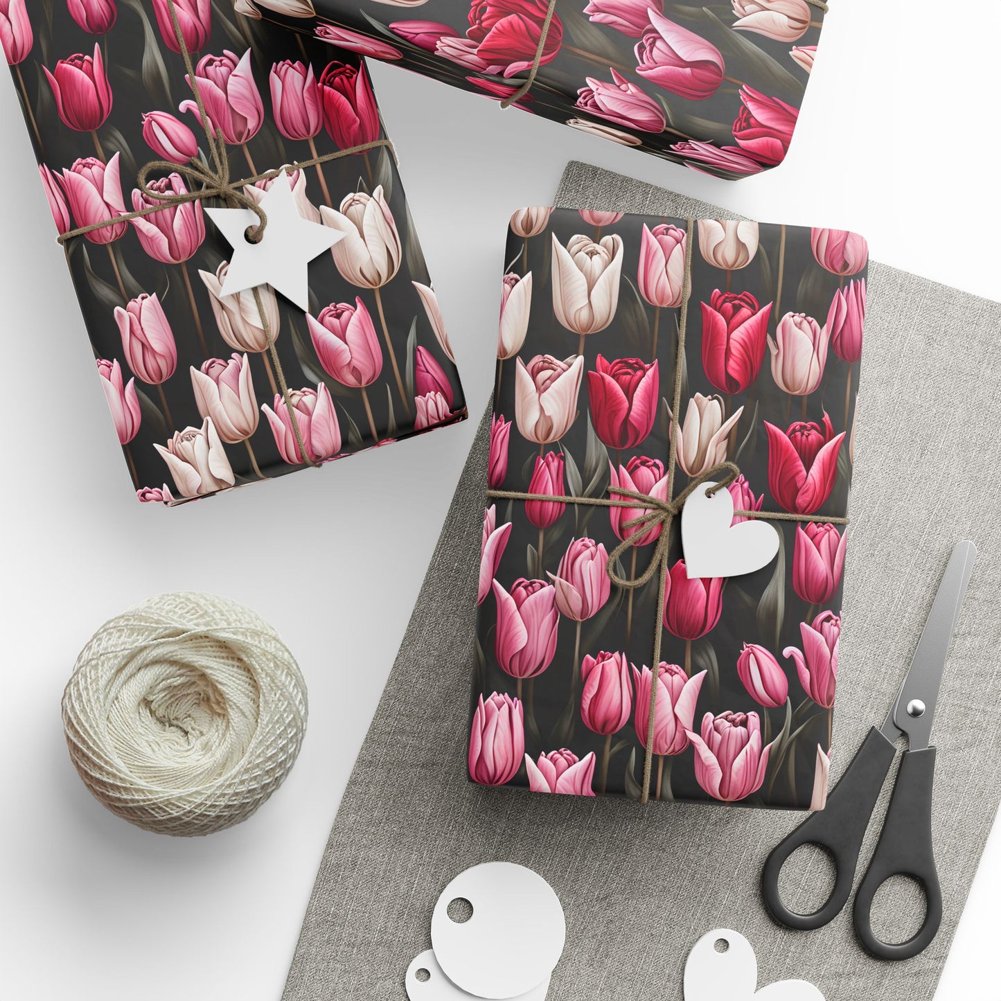 Spring - inspired Tulip Gift Wrap to Brighten Up Your Presents