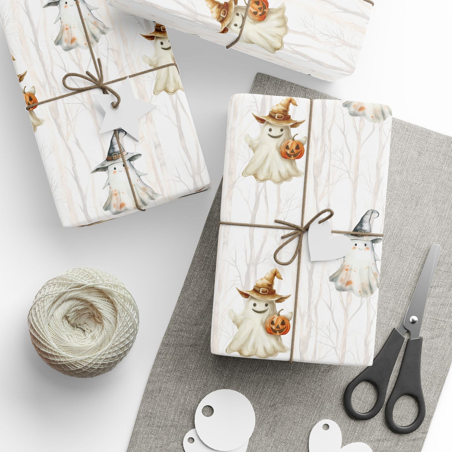 Boo Bois – Haunted & Happy Ghost Wrapping Paper
