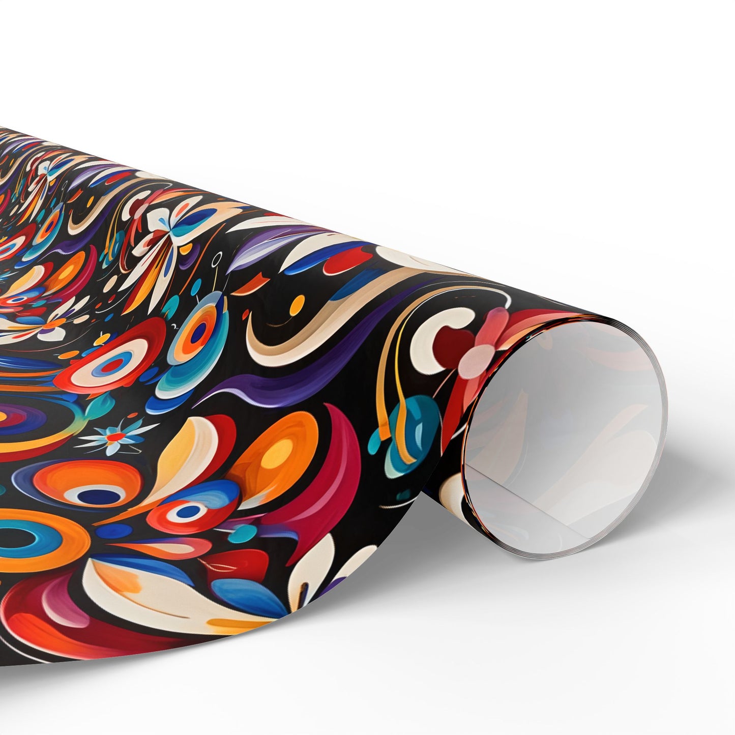 Wrapping Papers - Retro Floral Design