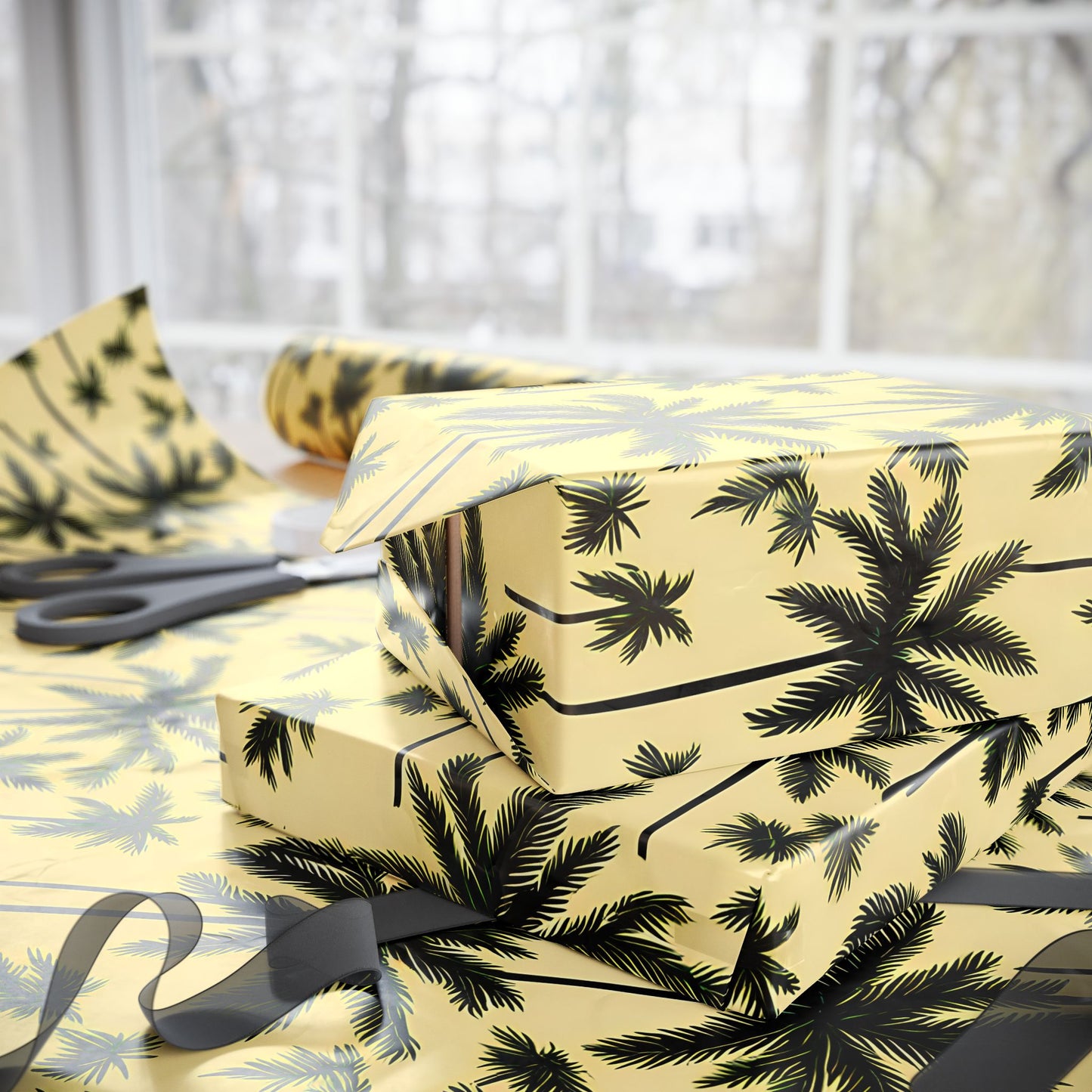 Tropical Palm Trees Gift Wrap