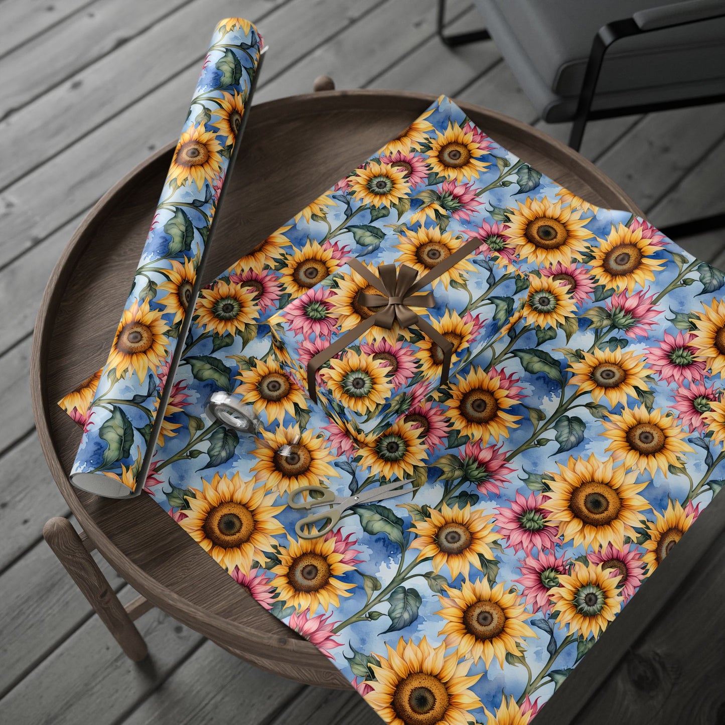 Wrapping Papers - Sunny Days Ahead Sunflower
