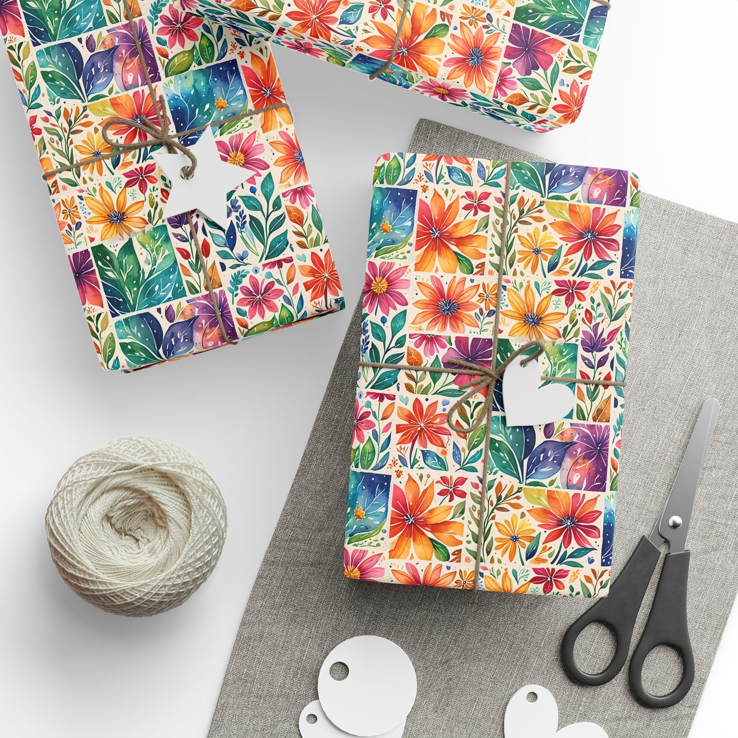 Floral Wrapping Papers