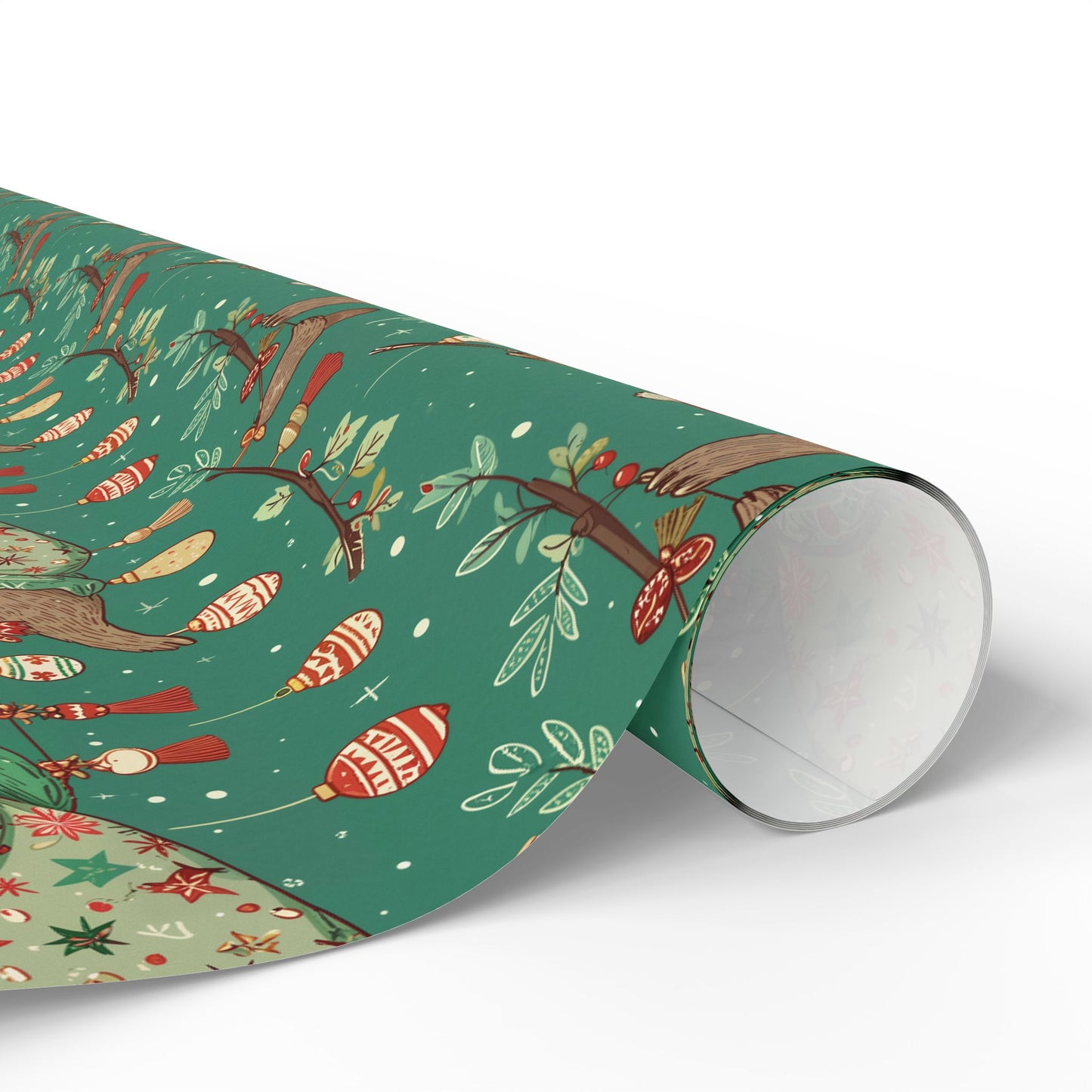 Slow Jingle, Big Mingle – Slothmas Wrapping Paper