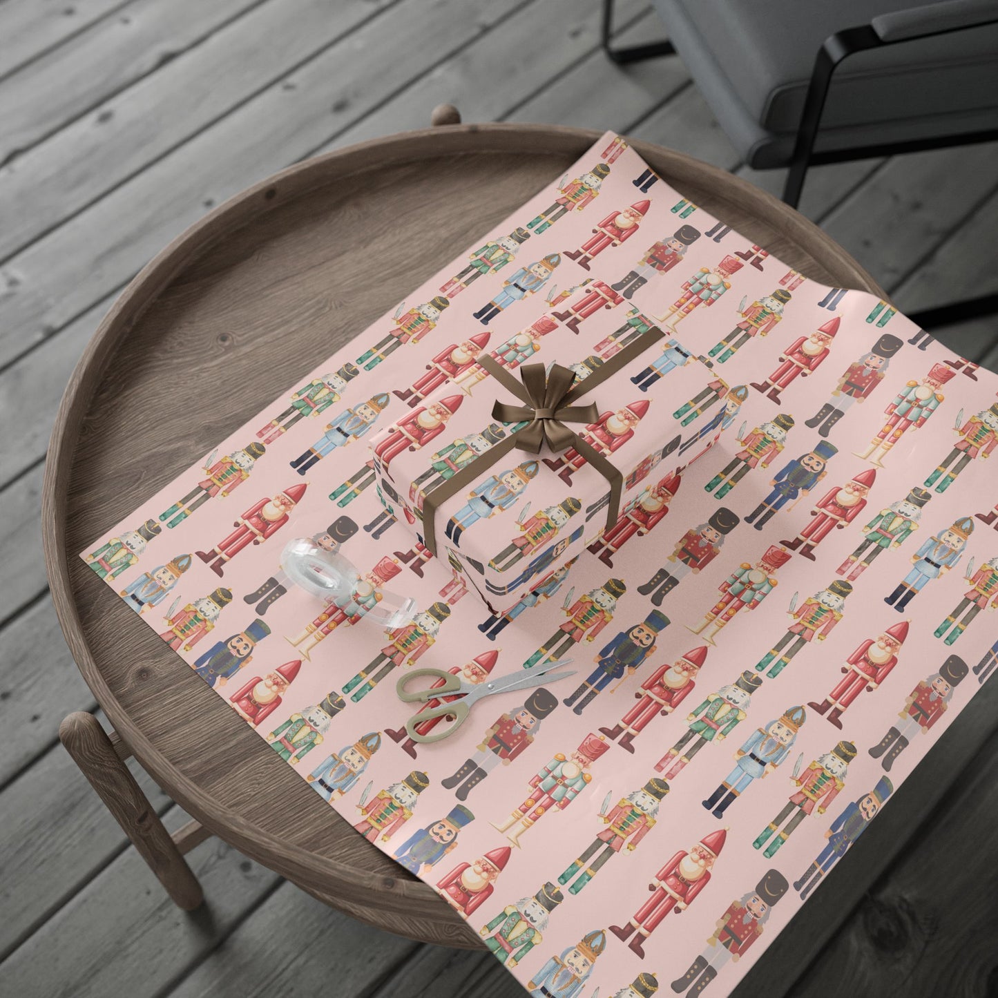 March of the Pastel Misfits – Vintage Nutcracker Wrapping Paper