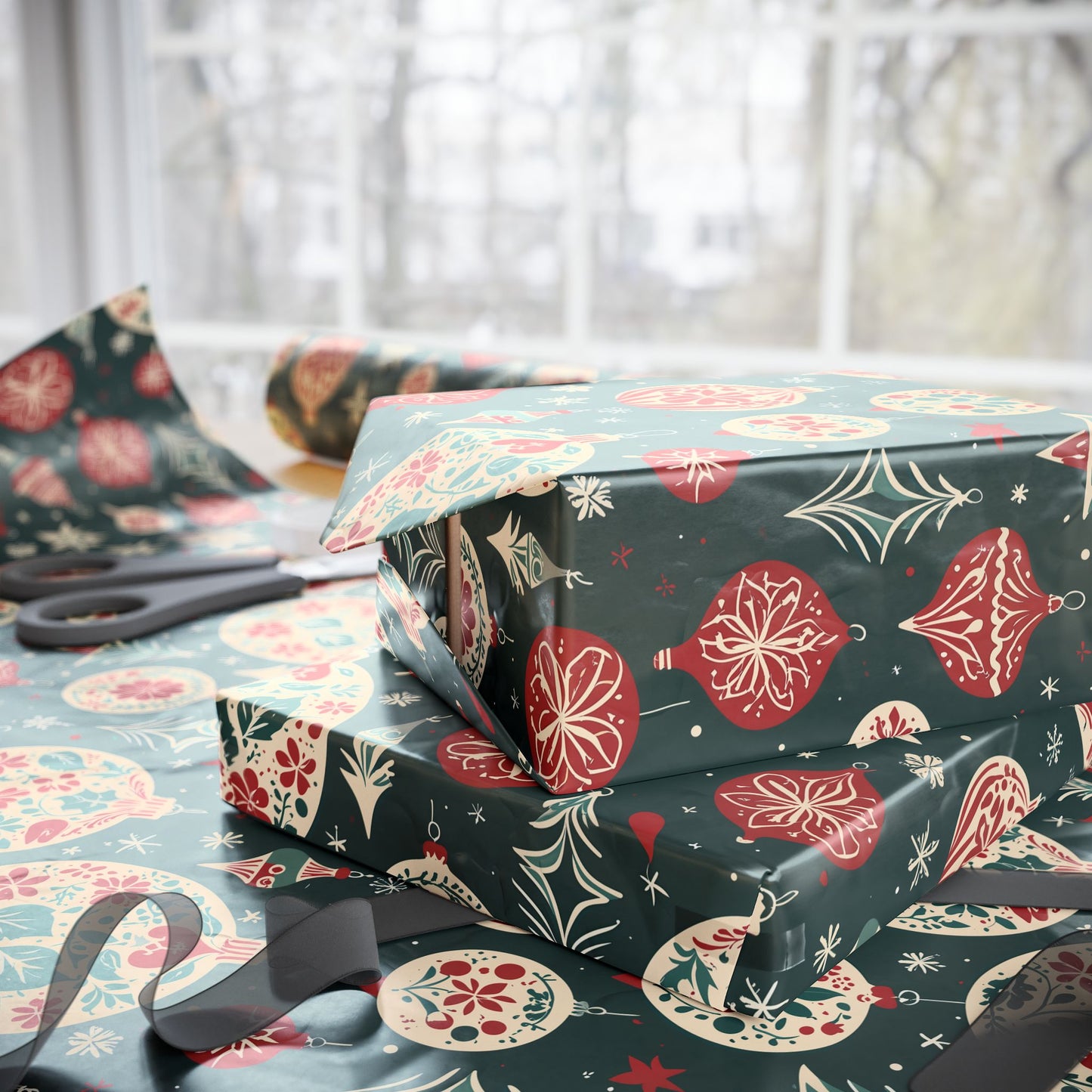 Festive Christmas Wrapping Paper