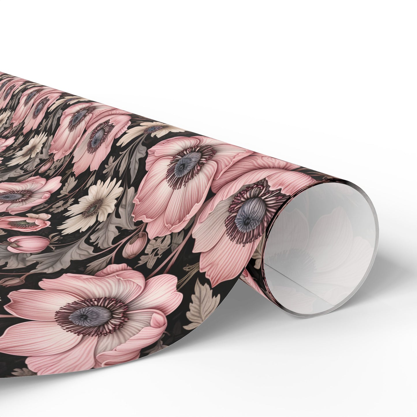 Elegant Pink Floral Wrapping Paper