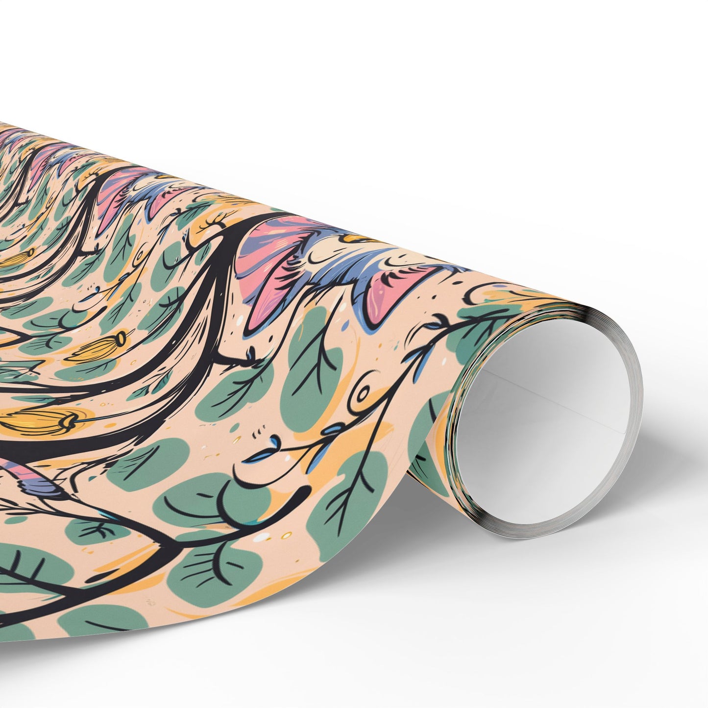 Abstract Cheshire Cat Gift Wrap