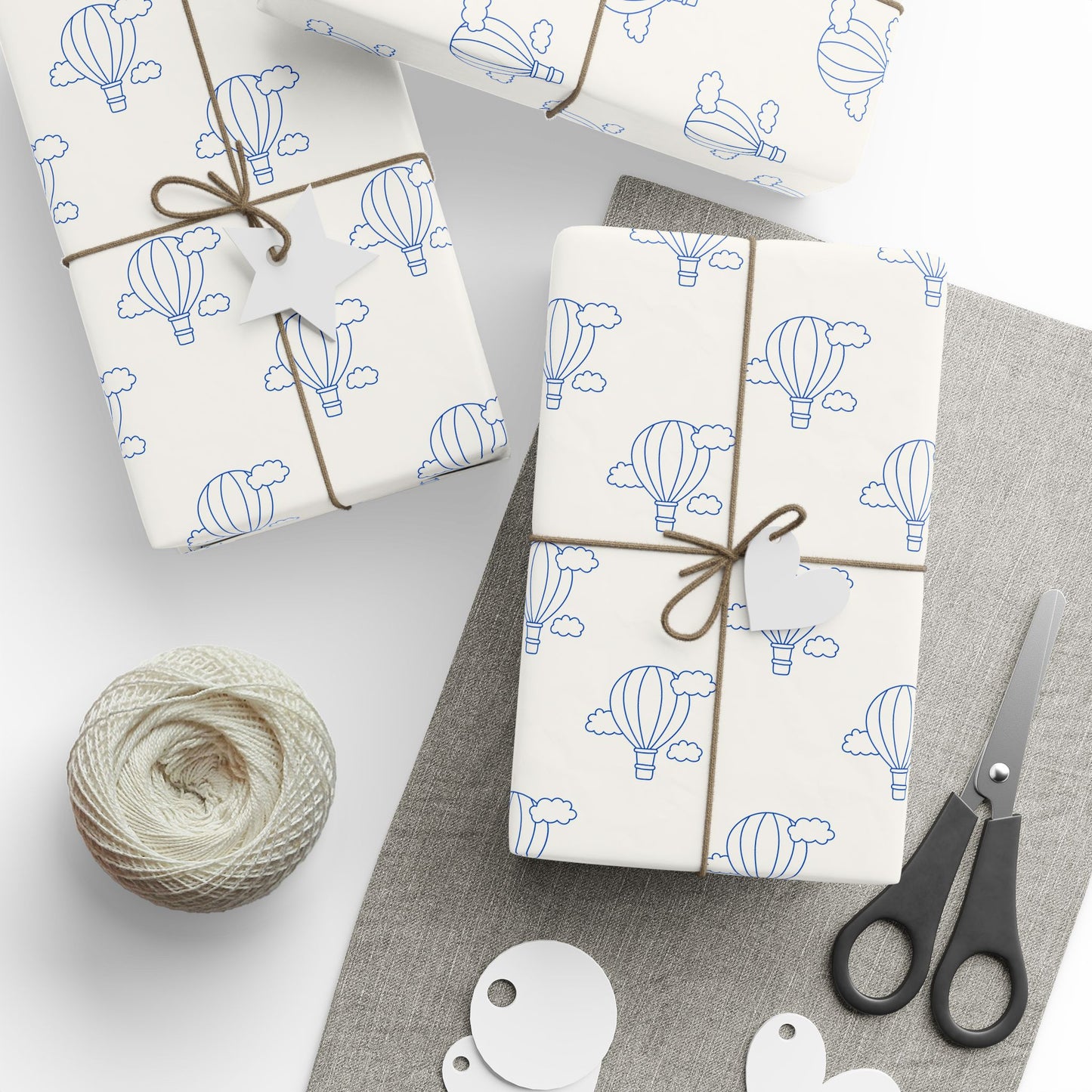 Hot Air Balloon Gift Wrap Roll