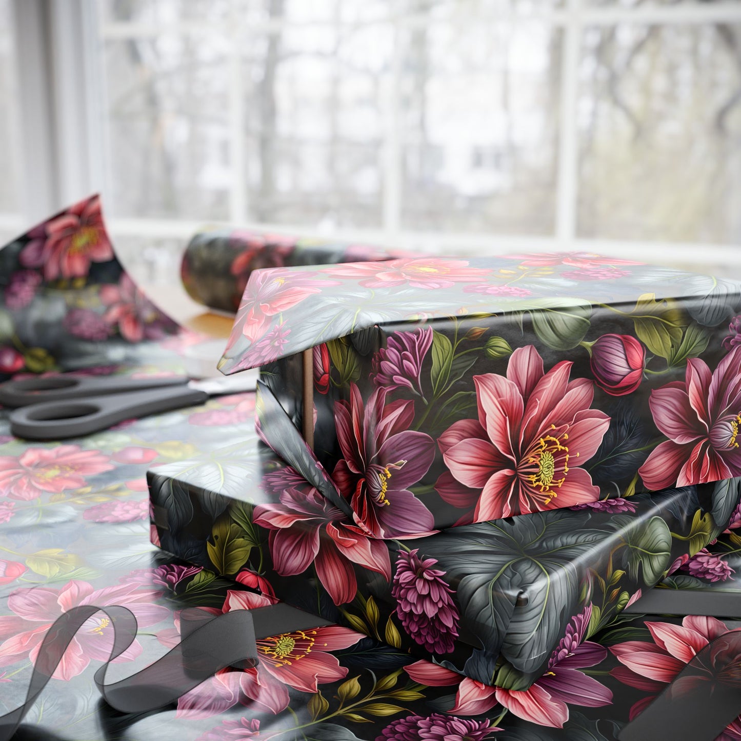 Chic Botanical Paper for Stylish Presentations
