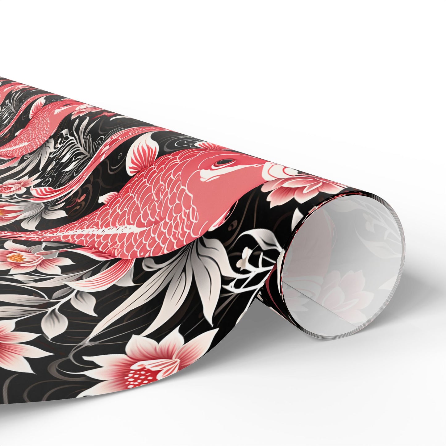 Koi Elegance – Graceful Gift Wrap