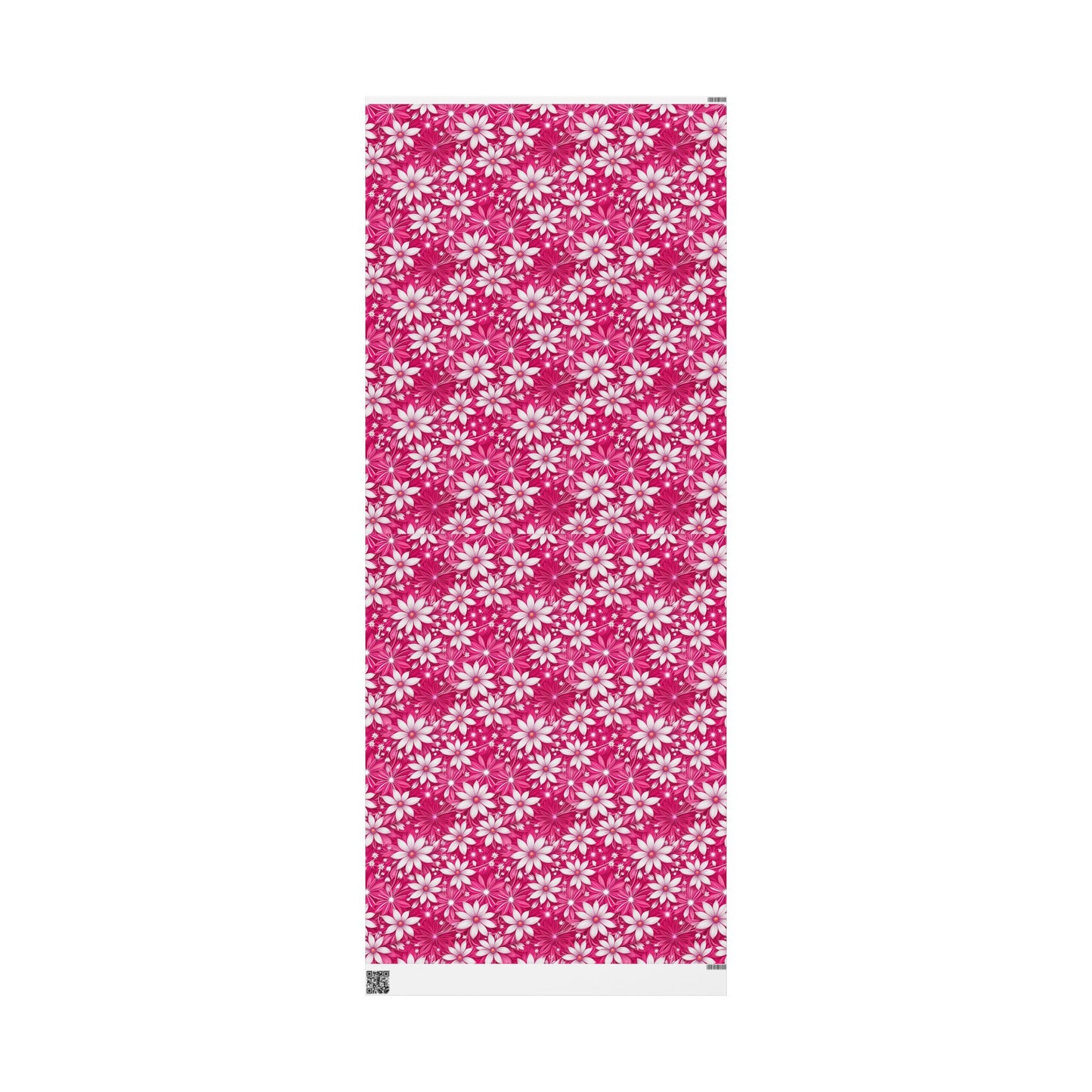 Pink and White Daisies Wrapping Paper