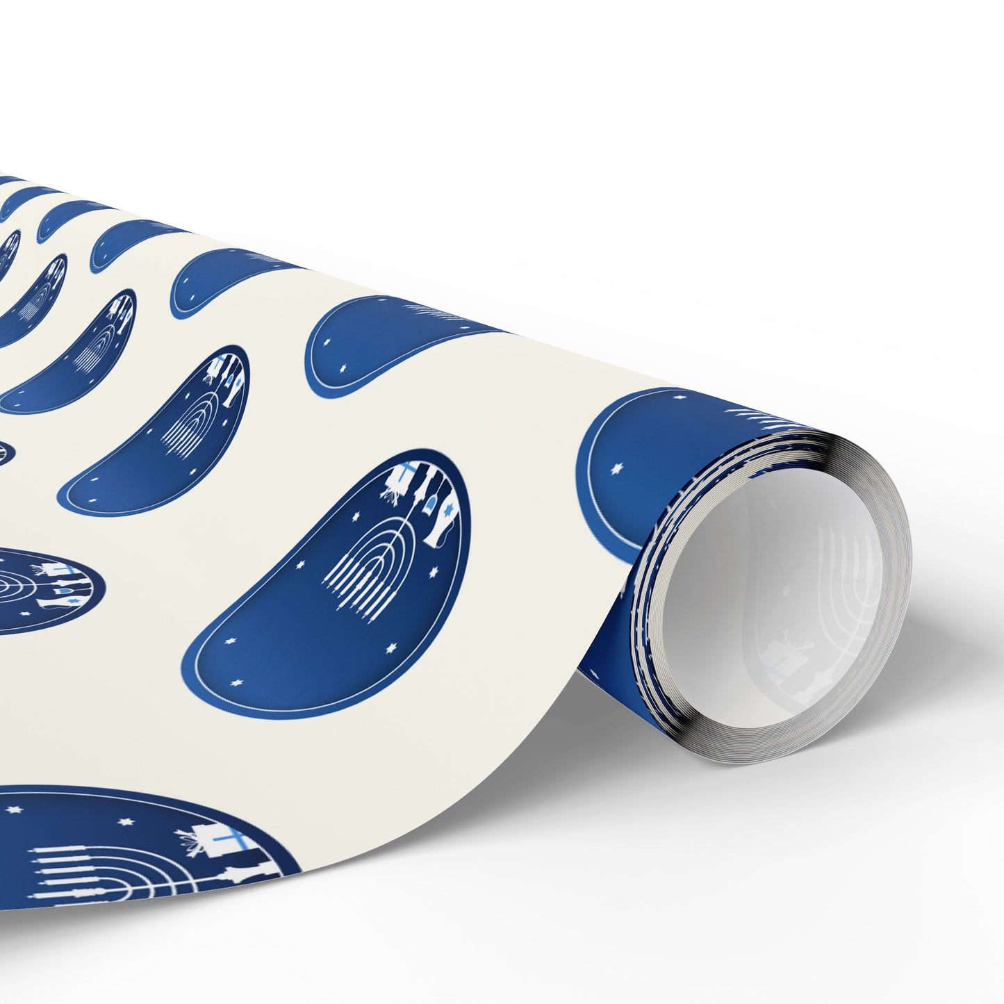 Hanukkah Blue and White Wrapping Papers