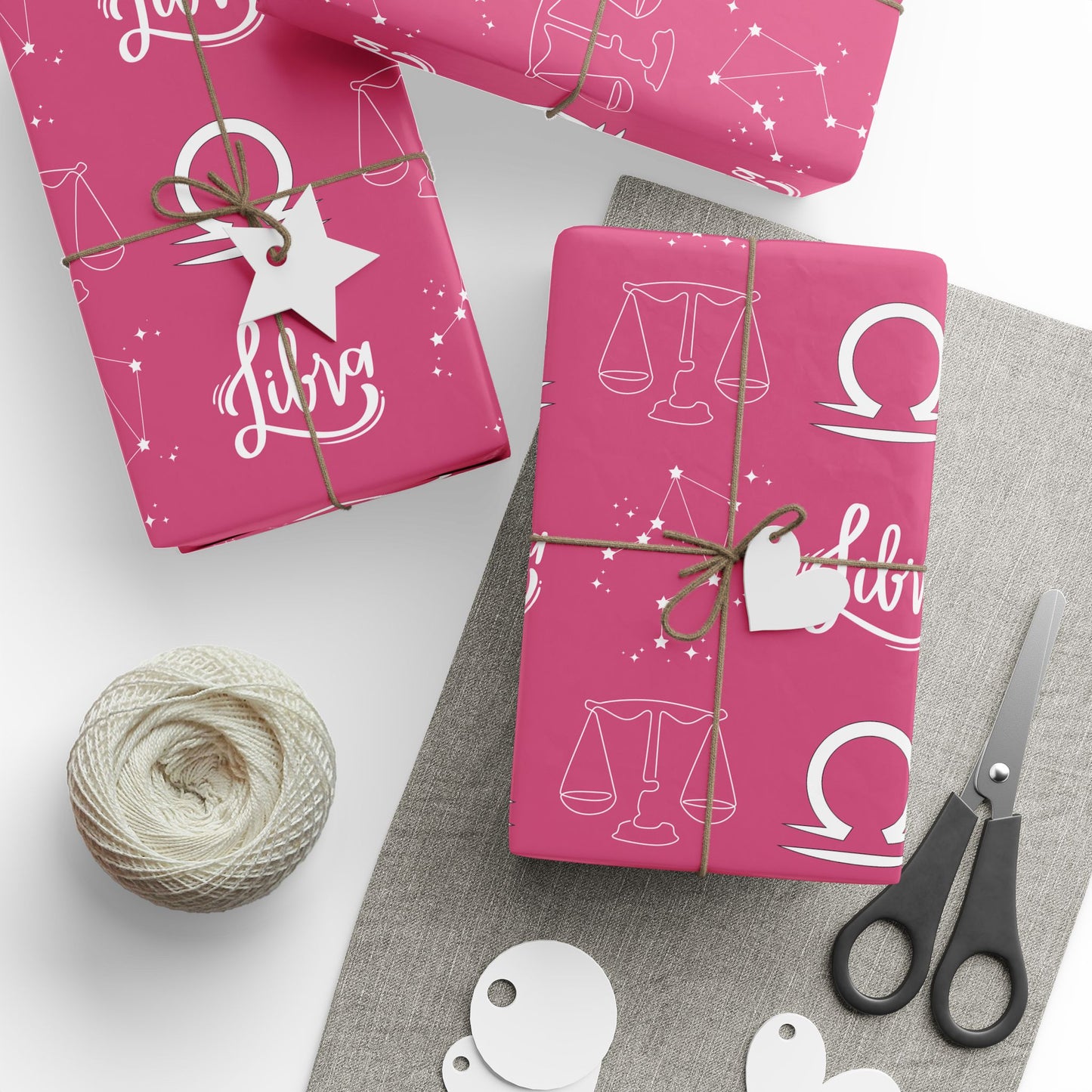 Fair & Flawless – Libra Zodiac Wrapping Paper