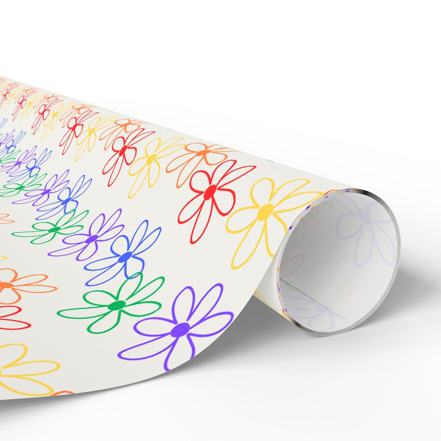 Colorful Floral Wrapping Paper