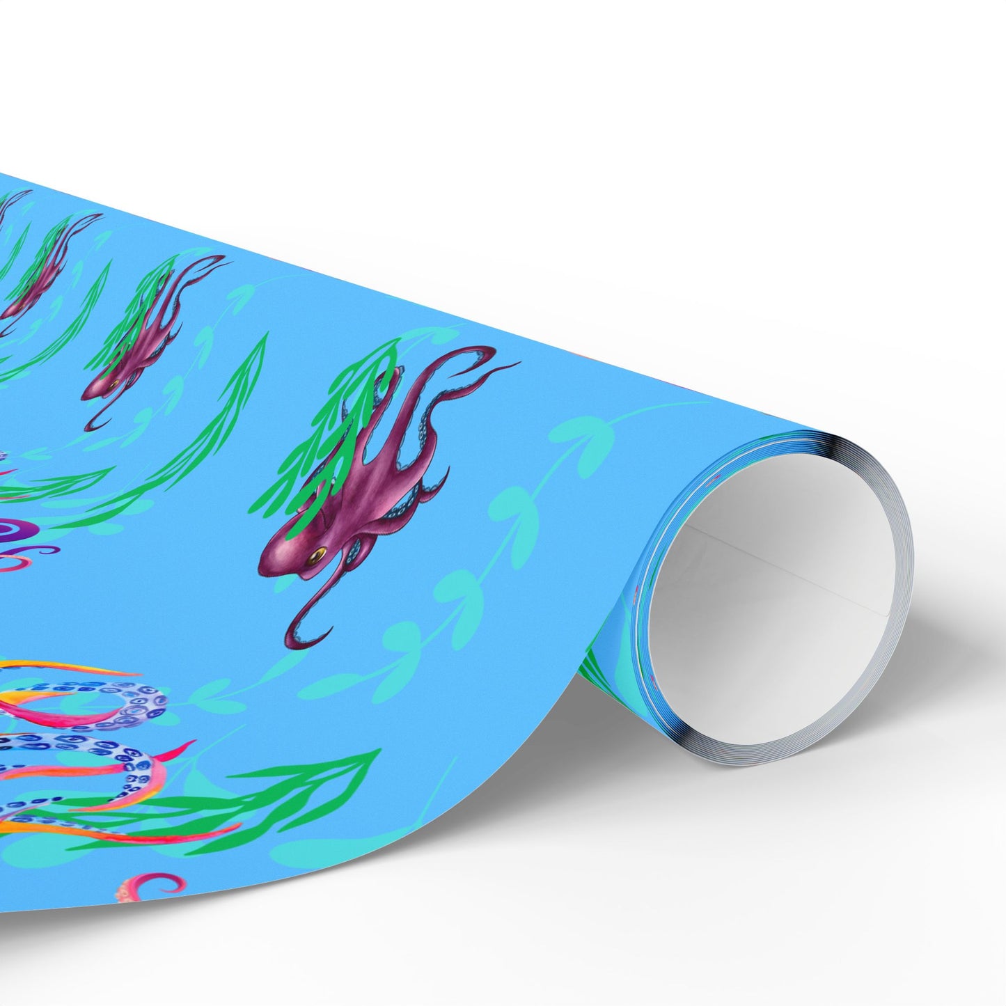 Gift Wrap - Colorful Octopus