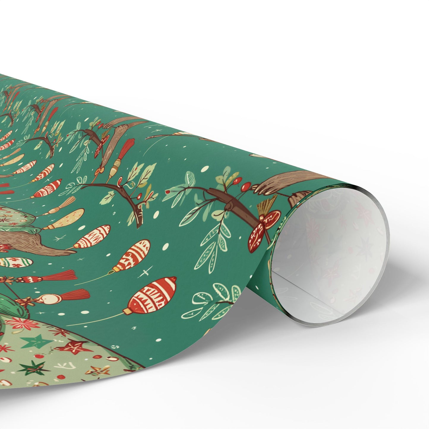 Slow Jingle, Big Mingle – Slothmas Wrapping Paper