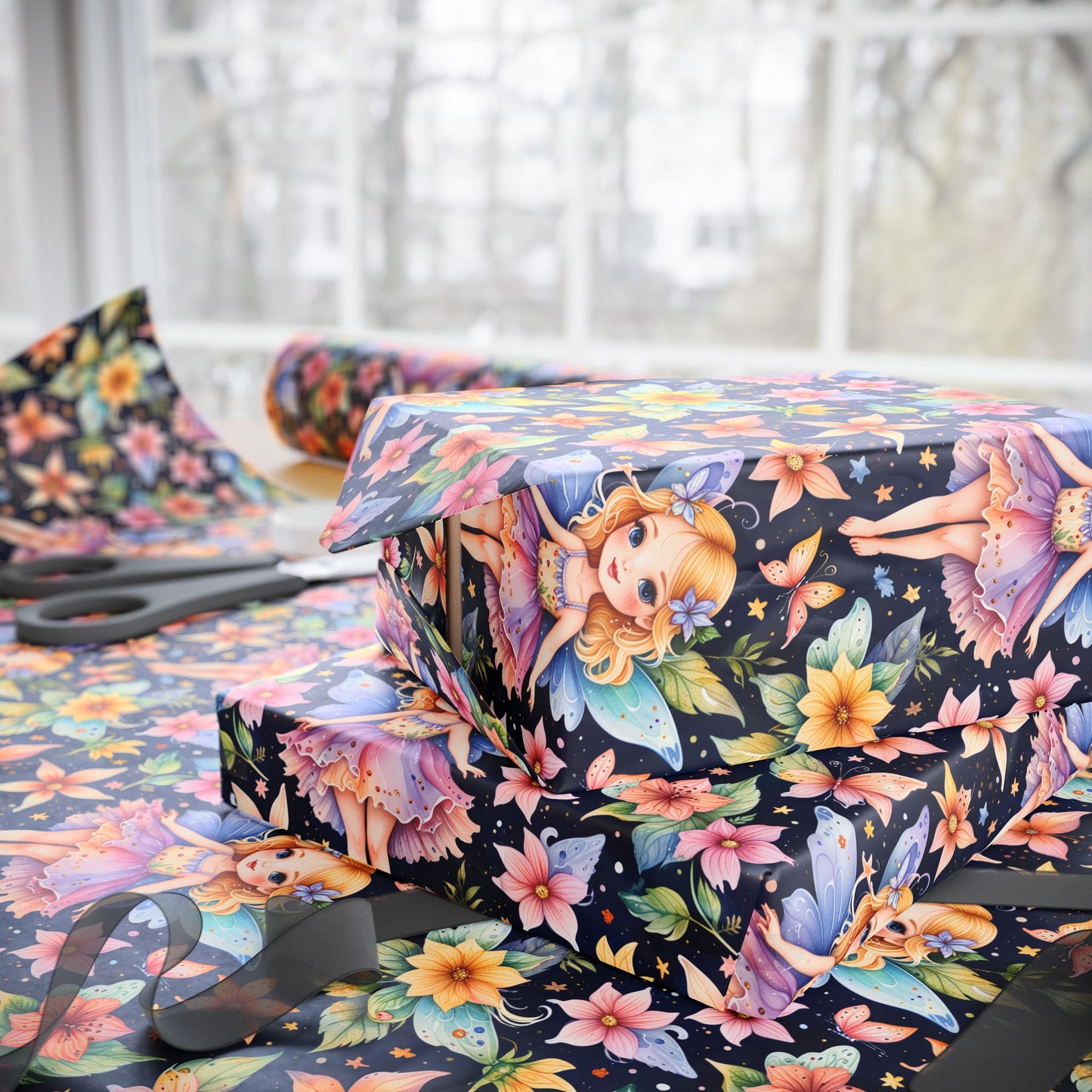Magical Fairy Present Wrap