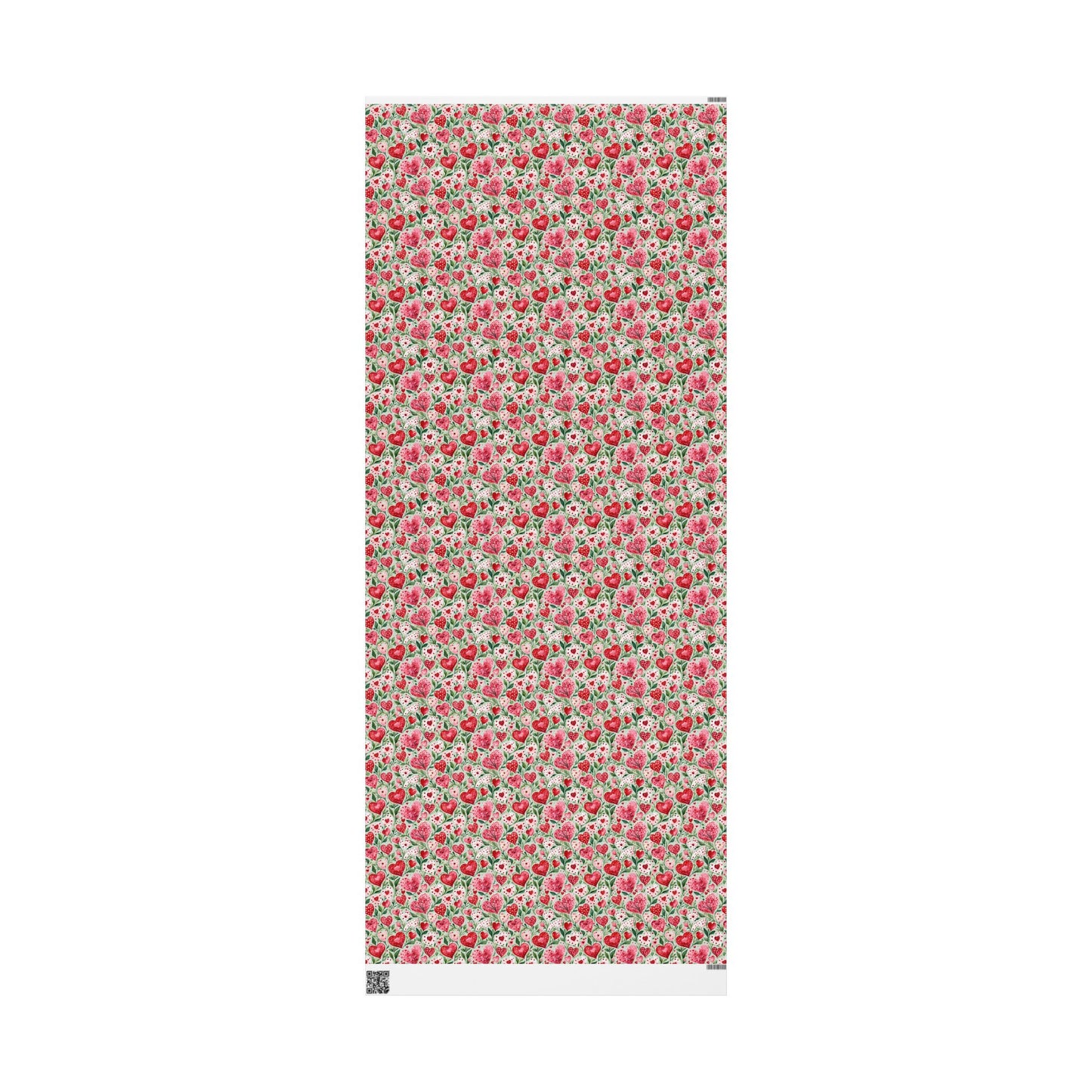 Charming Pink Heart Wrapping Paper for Gift Giving