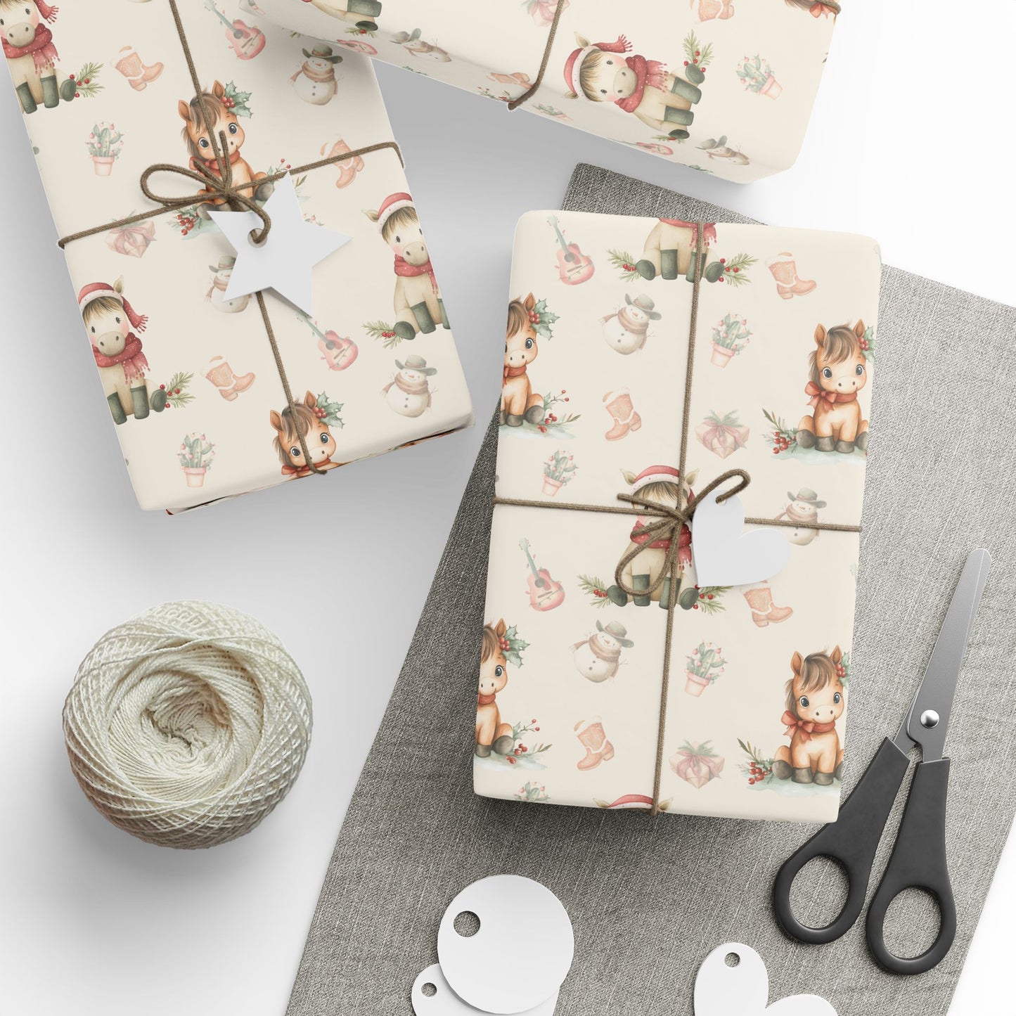 Howdy Holidays – Western Cowboy Christmas Wrapping Paper