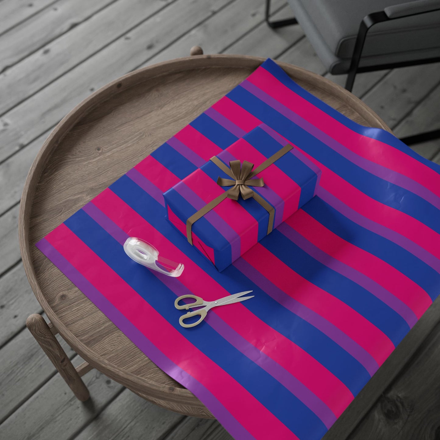 Bisexual Flag LGBTQ Gift Wrap