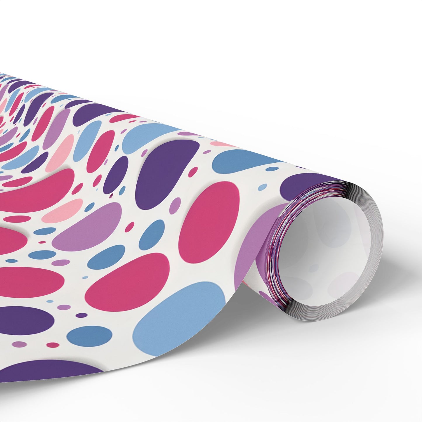 Colorful Polka Dot Wrapping Paper Roll