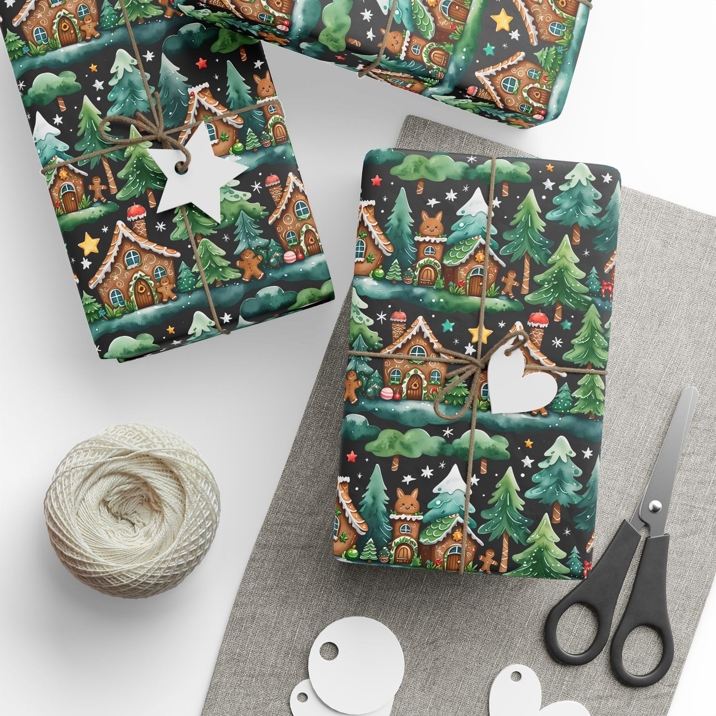Midnight Munchkinville – Gingerbread Dreams on a Starry Night