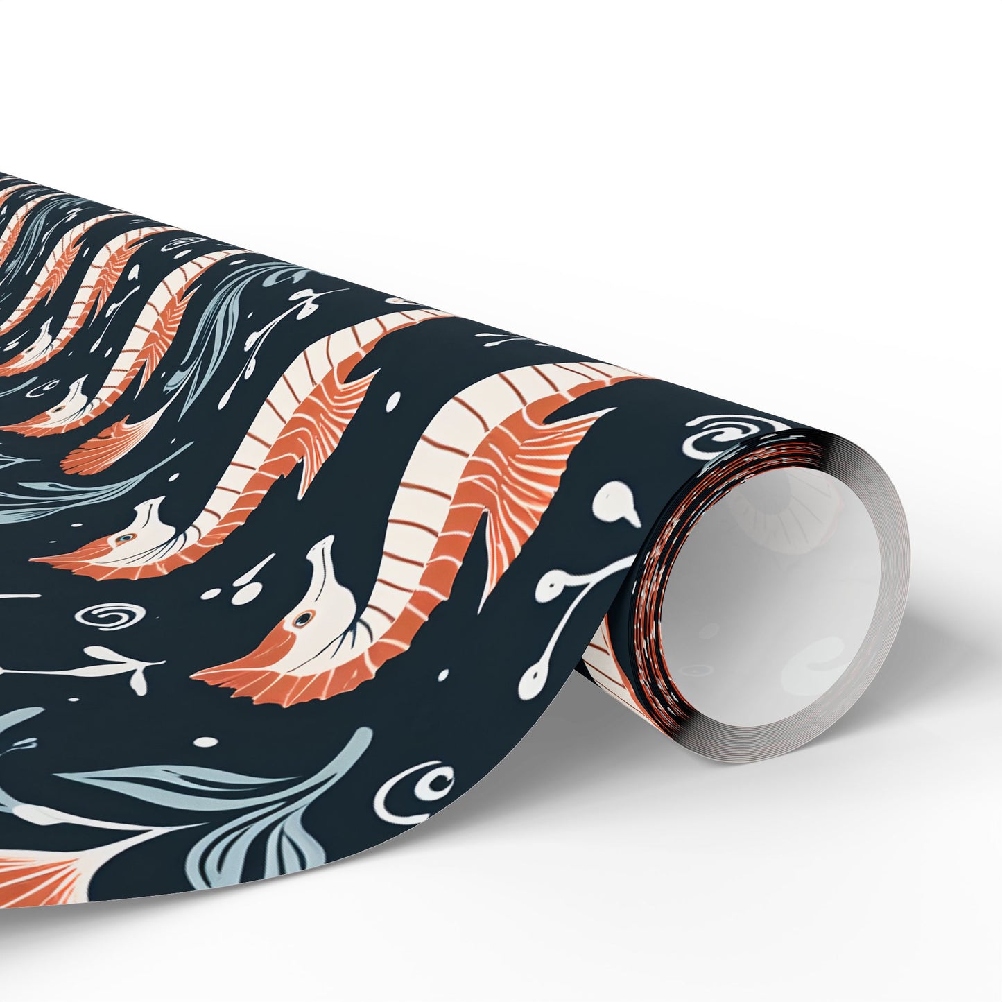 Underwater Vintage Seahorses Design
