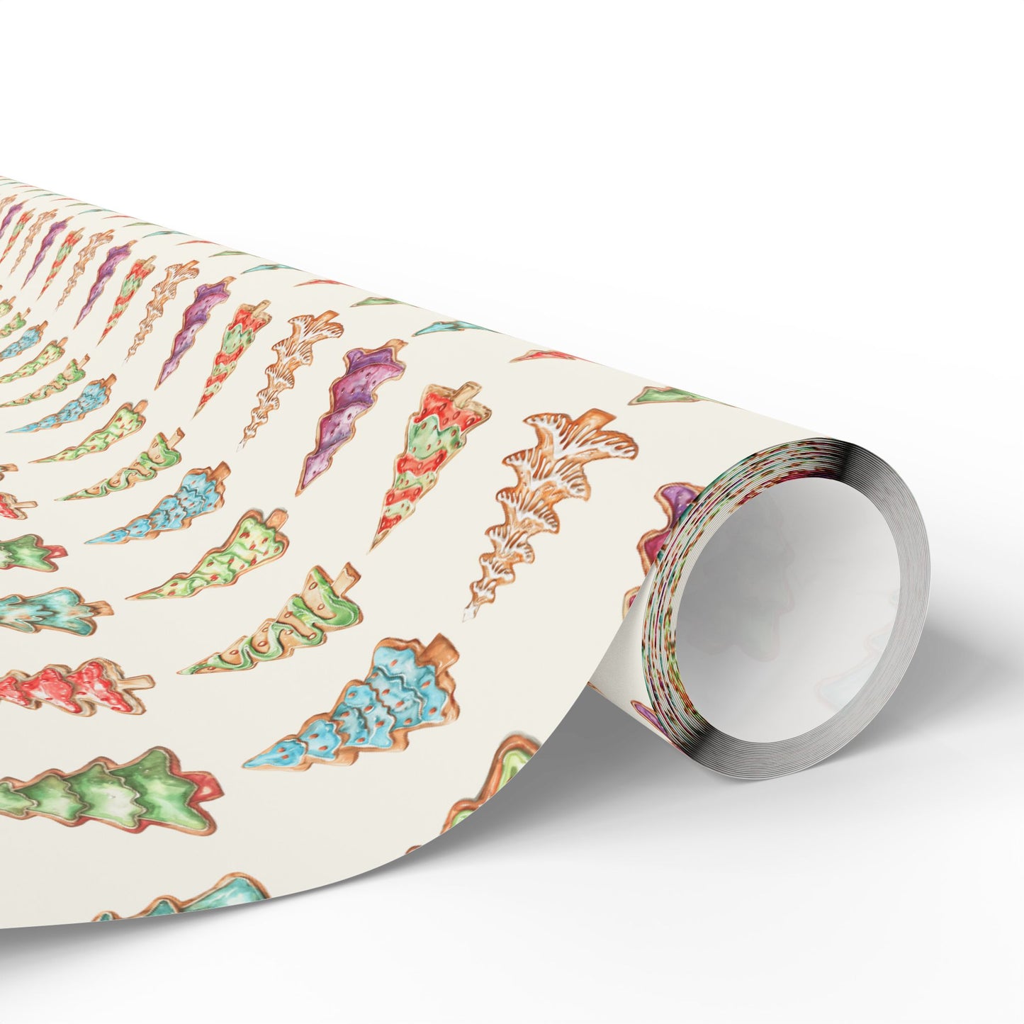 Tree - mendously Tasty – Christmas Cookie Tree Wrapping Paper