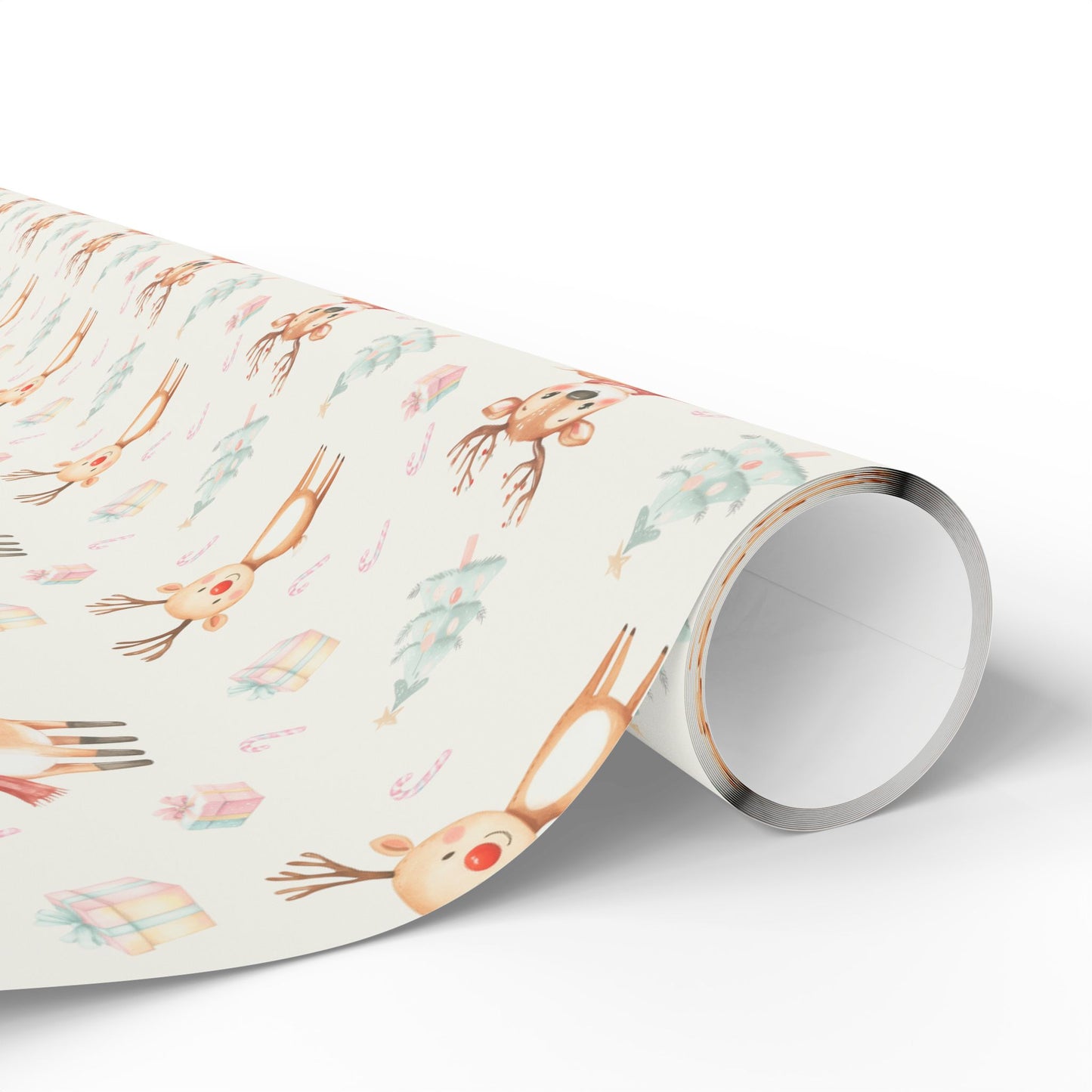 Cute Reindeer Gift Wrap