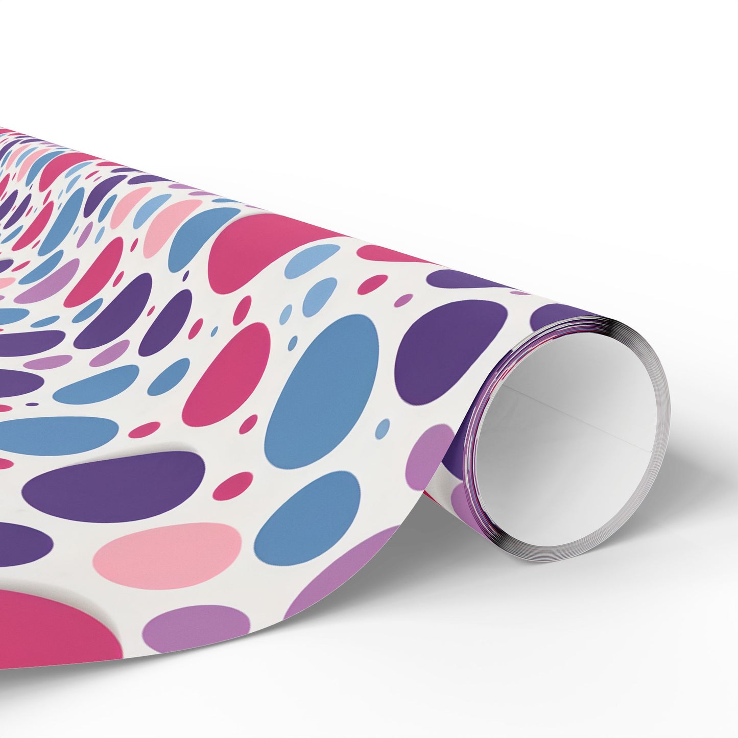 Colorful Polka Dot Wrapping Paper Roll