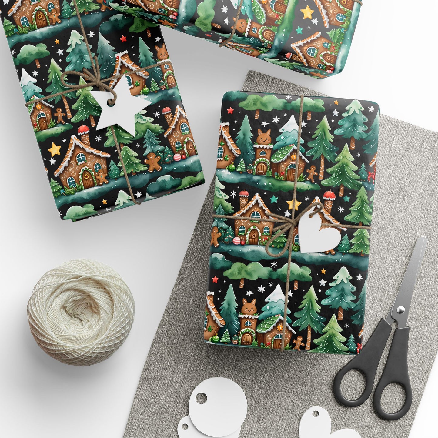 Midnight Munchkinville – Gingerbread Dreams on a Starry Night