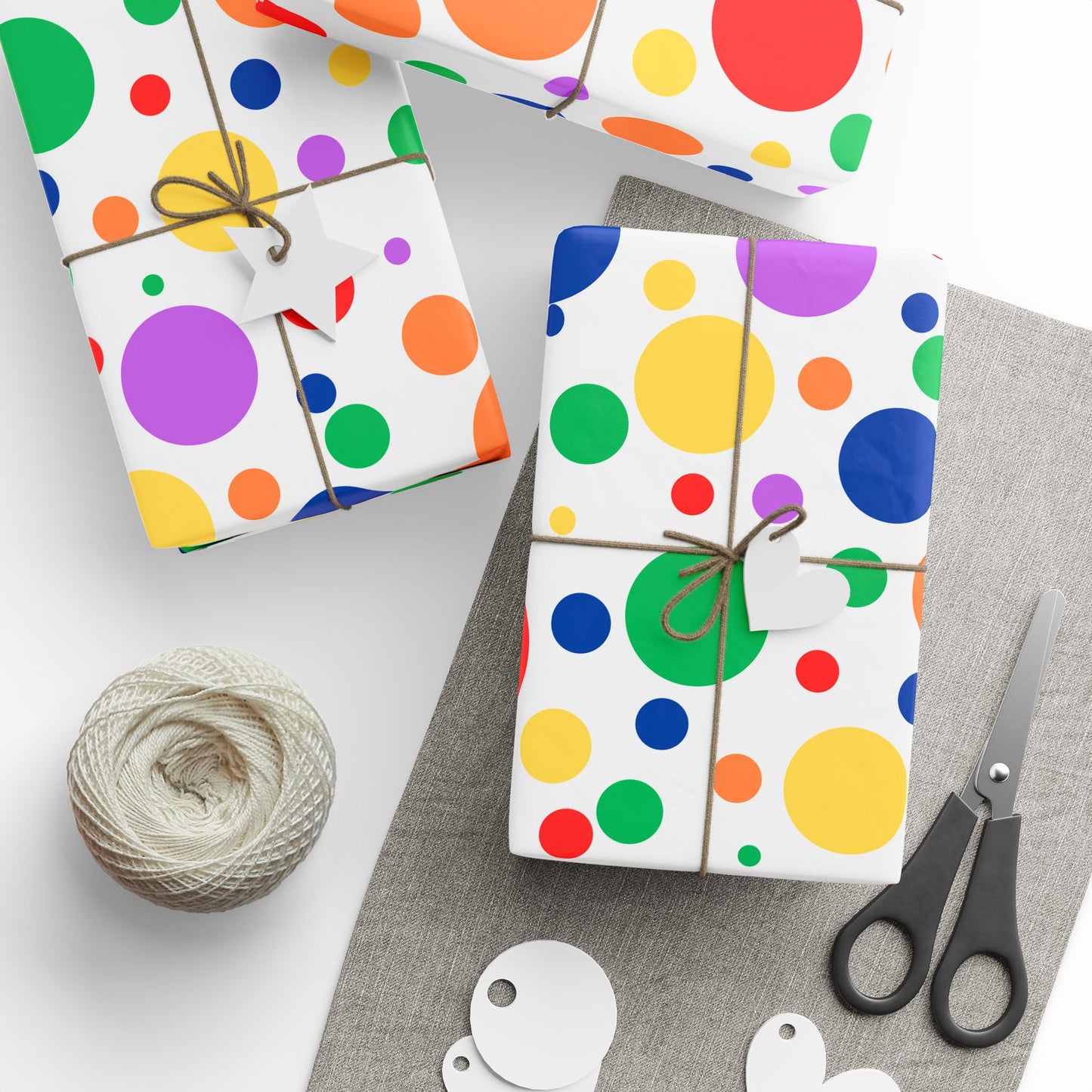 Colorful Polka Joy – Fun & Friendly Wrap