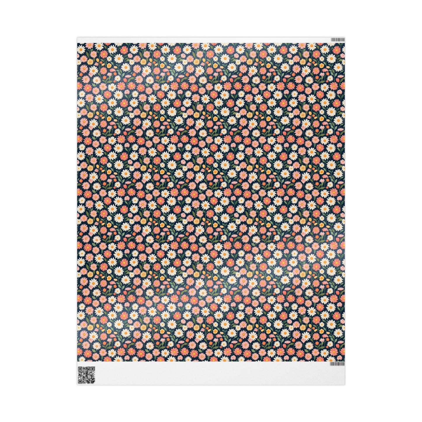 Colorful Daisy Floral Wrapping Paper