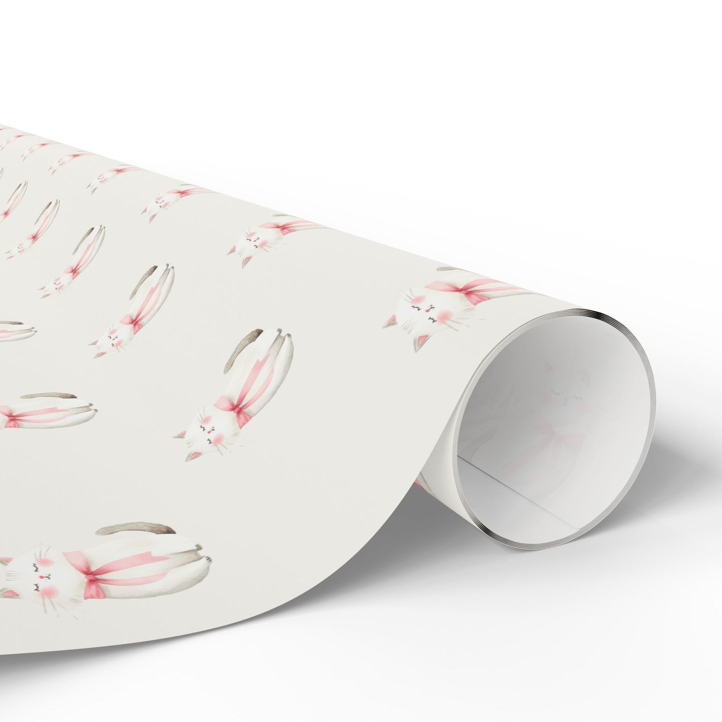 Grey Kitties Gift Wrap