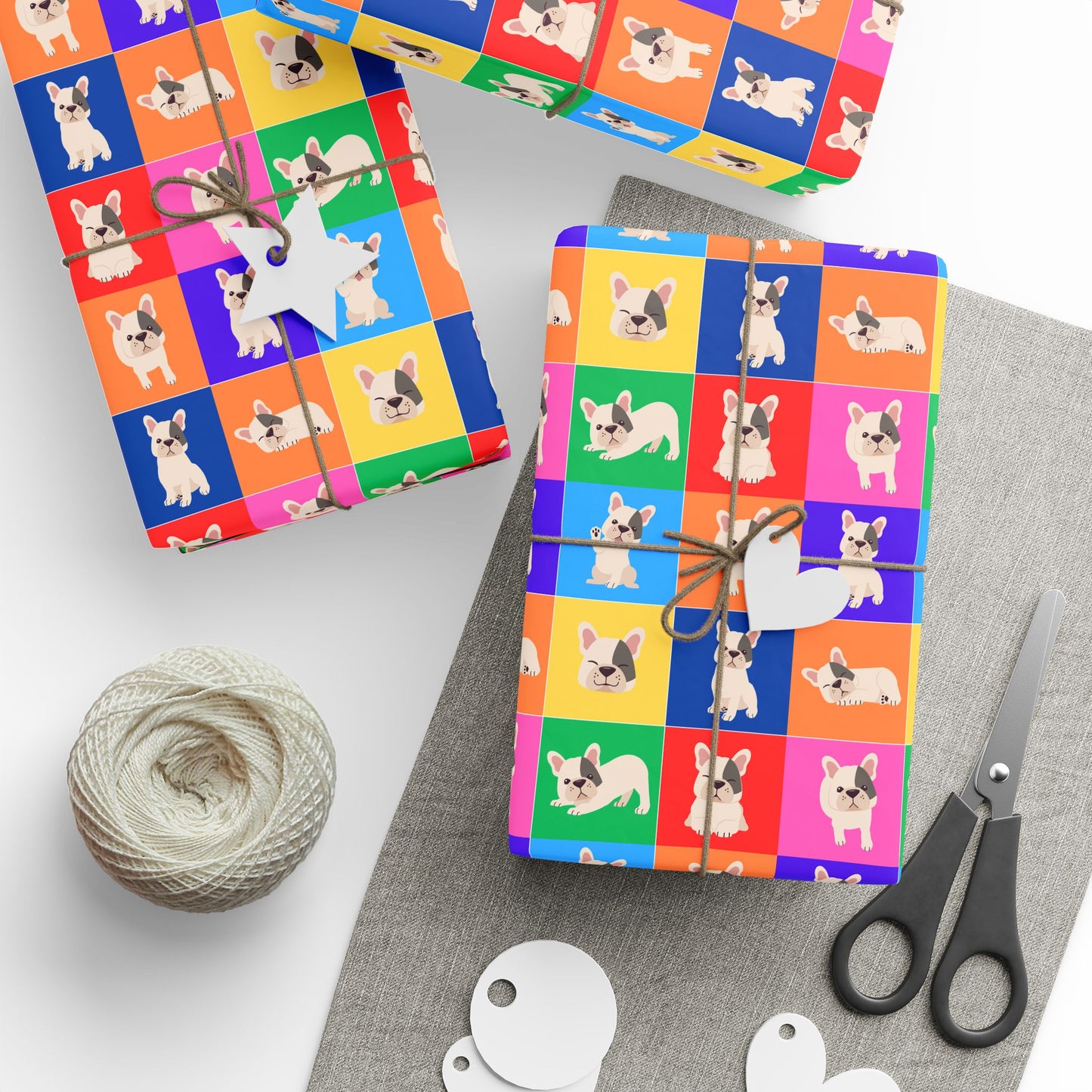 French bulldog Wrapping Paper