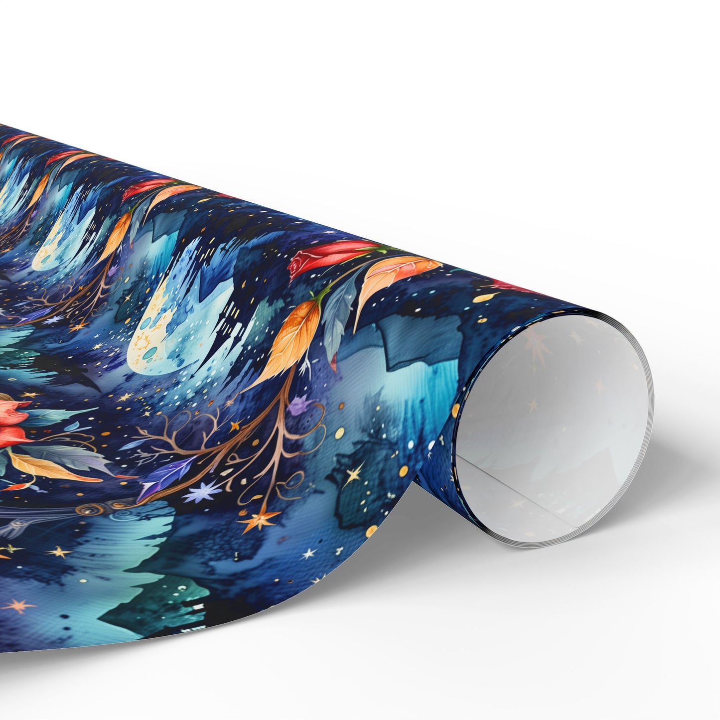 Floral Fantasy Wrapping Paper - Elegant Gift Wrap