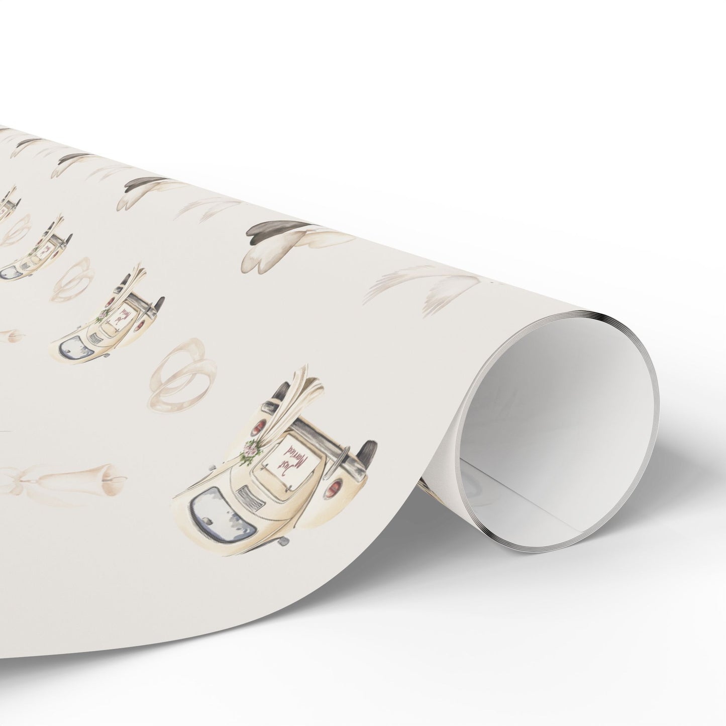 Just Married Gift Paper
